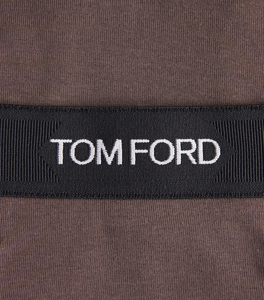 Stretch-Cotton Logo Boxers 206 NUDE 8 Image 5