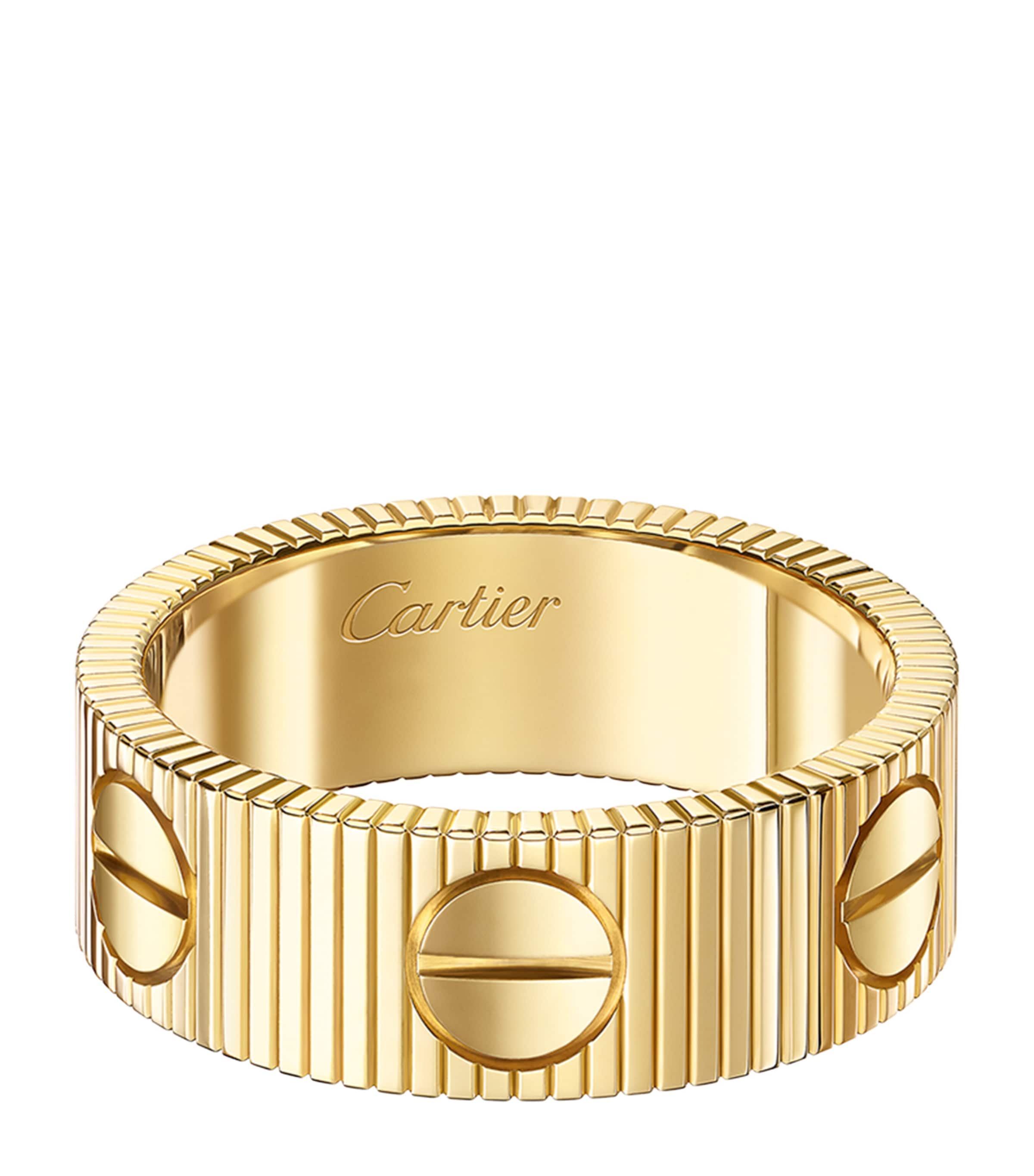 Cartier Yellow Gold LOVE Unlimited Ring Harrods UK
