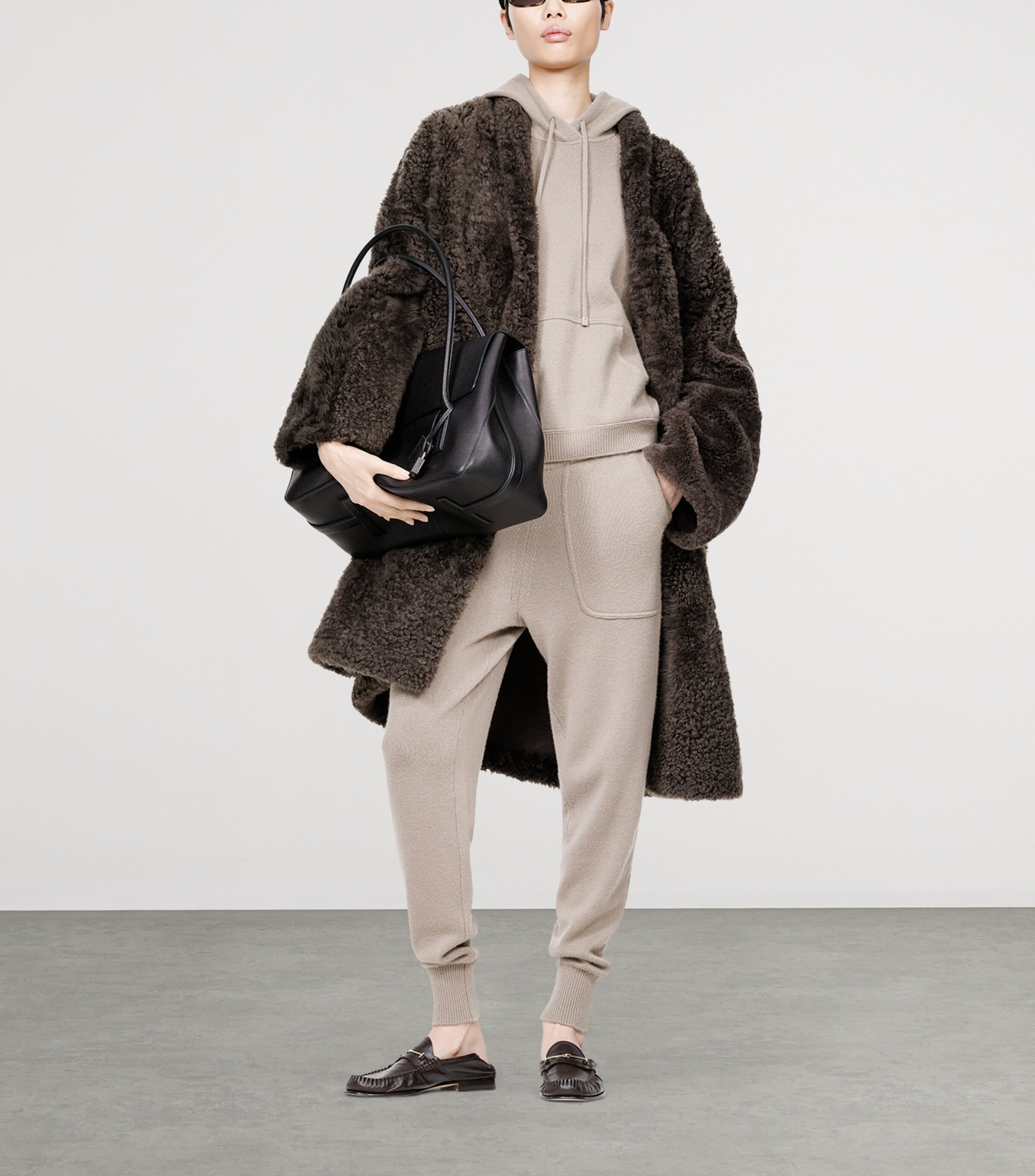 TOM FORD Womens Cashmere-Blend Hoodie Jbq Image 2