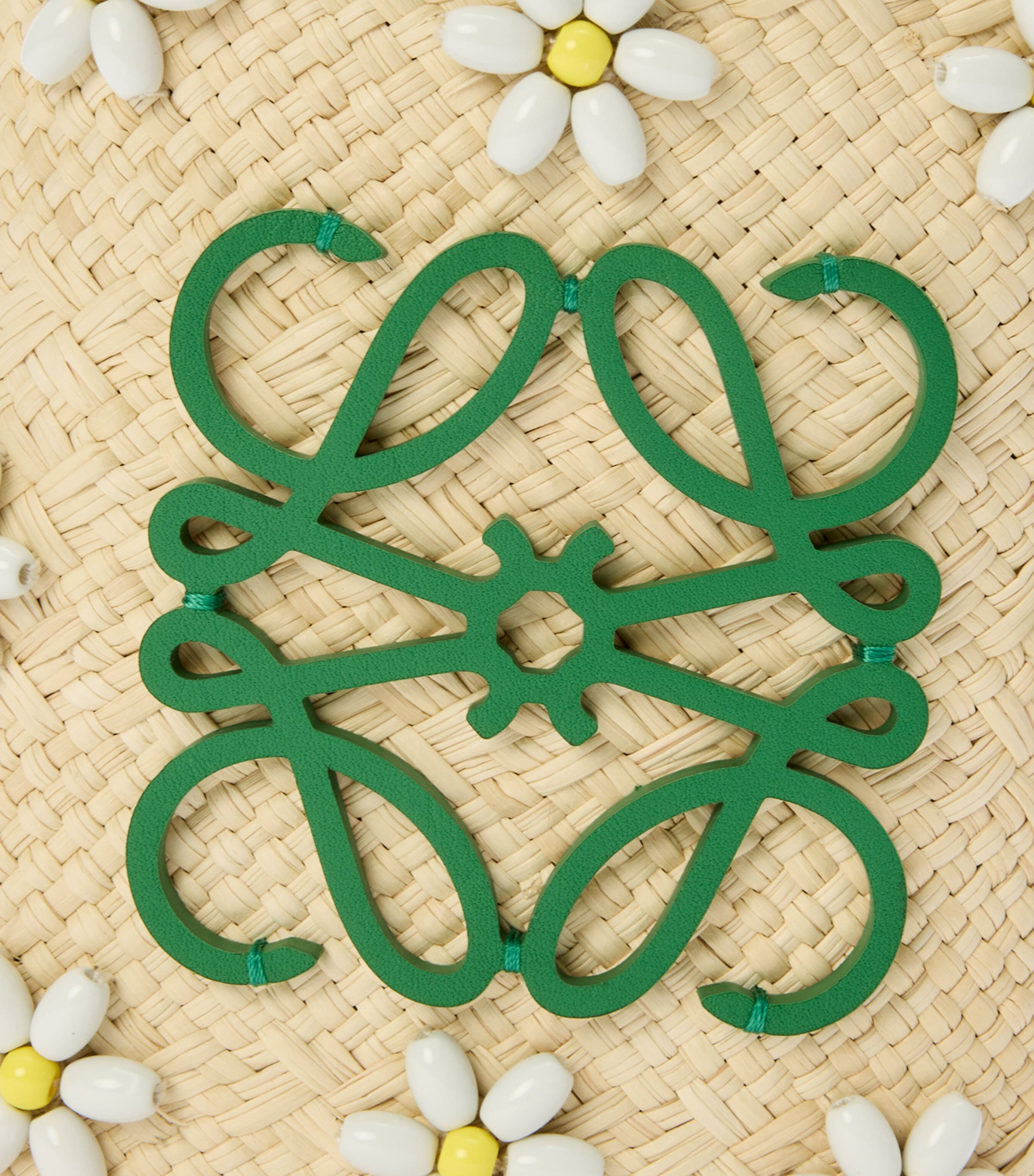 LOEWE Green x Paula's Ibiza Anagram Flower Cross-Body Bag | Harrods US
