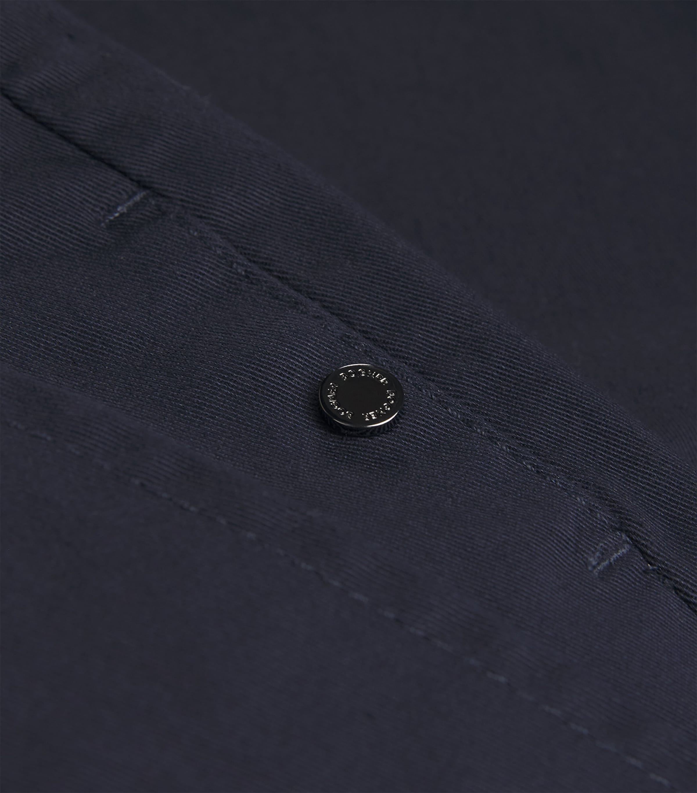 Bogner Mens Stretch-Cotton Riley Chinos Navy Image 5