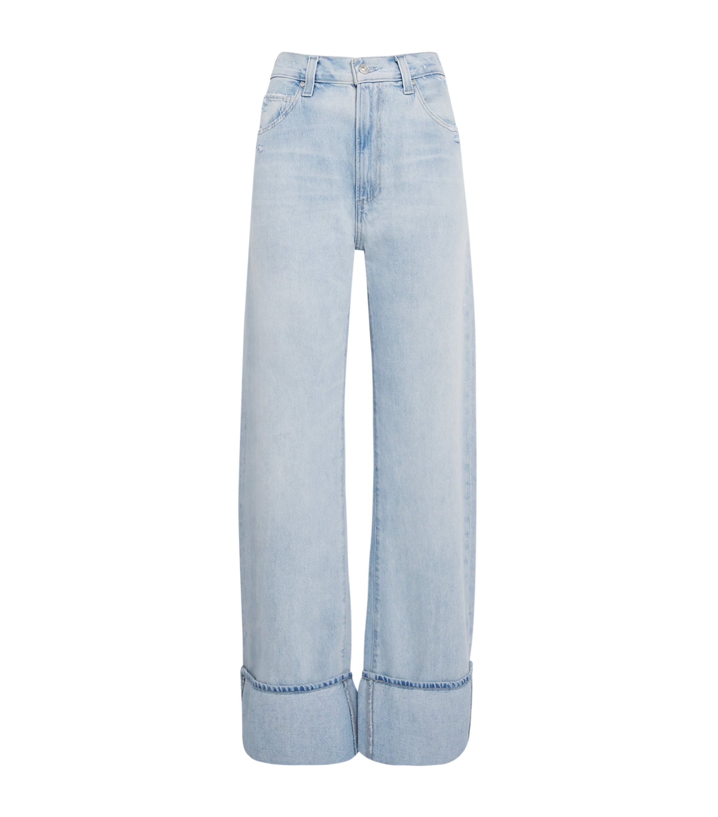 Arellia High-Rise Barrel-Leg Jeans