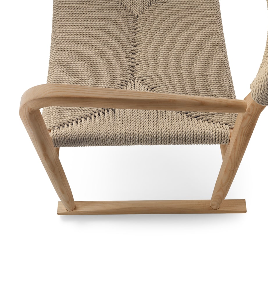 Iroko Kim Outdoor Armchair BROWN Image 3