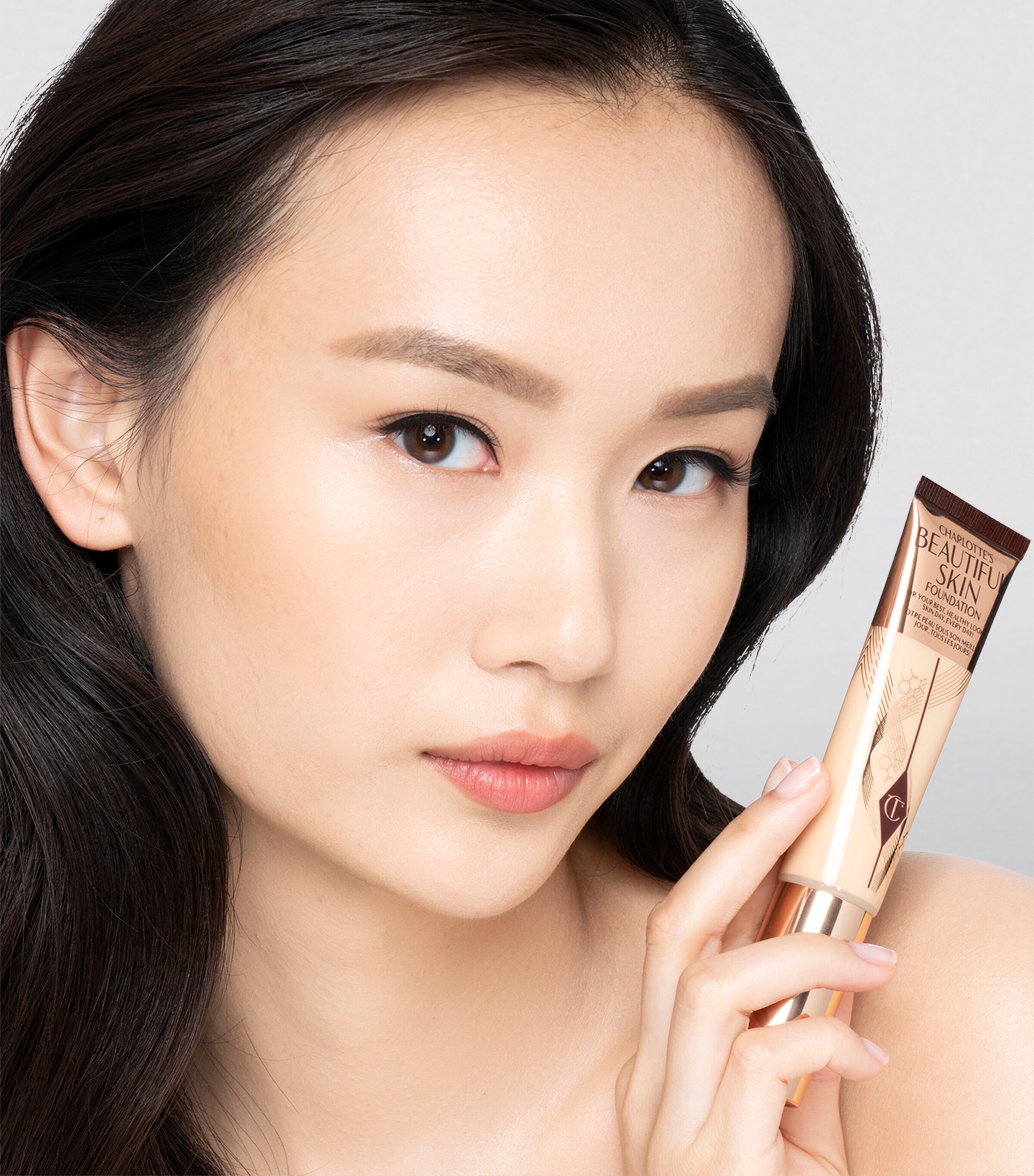Charlotte's Beautiful Skin Foundation 2 WARM Image 3