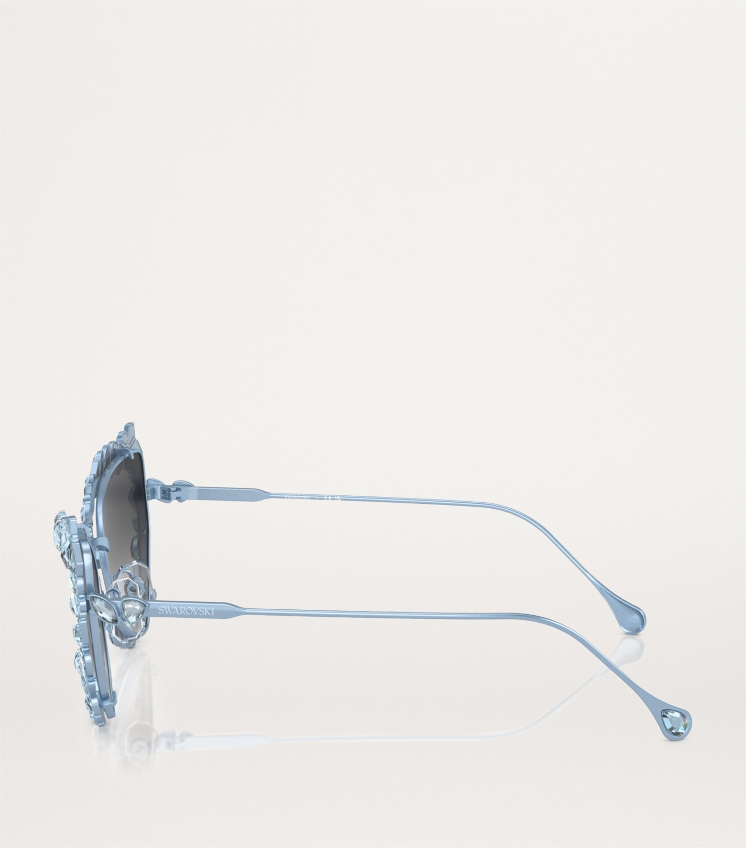 Swarovski Blue Embellished SK7011 Glasses | Harrods US