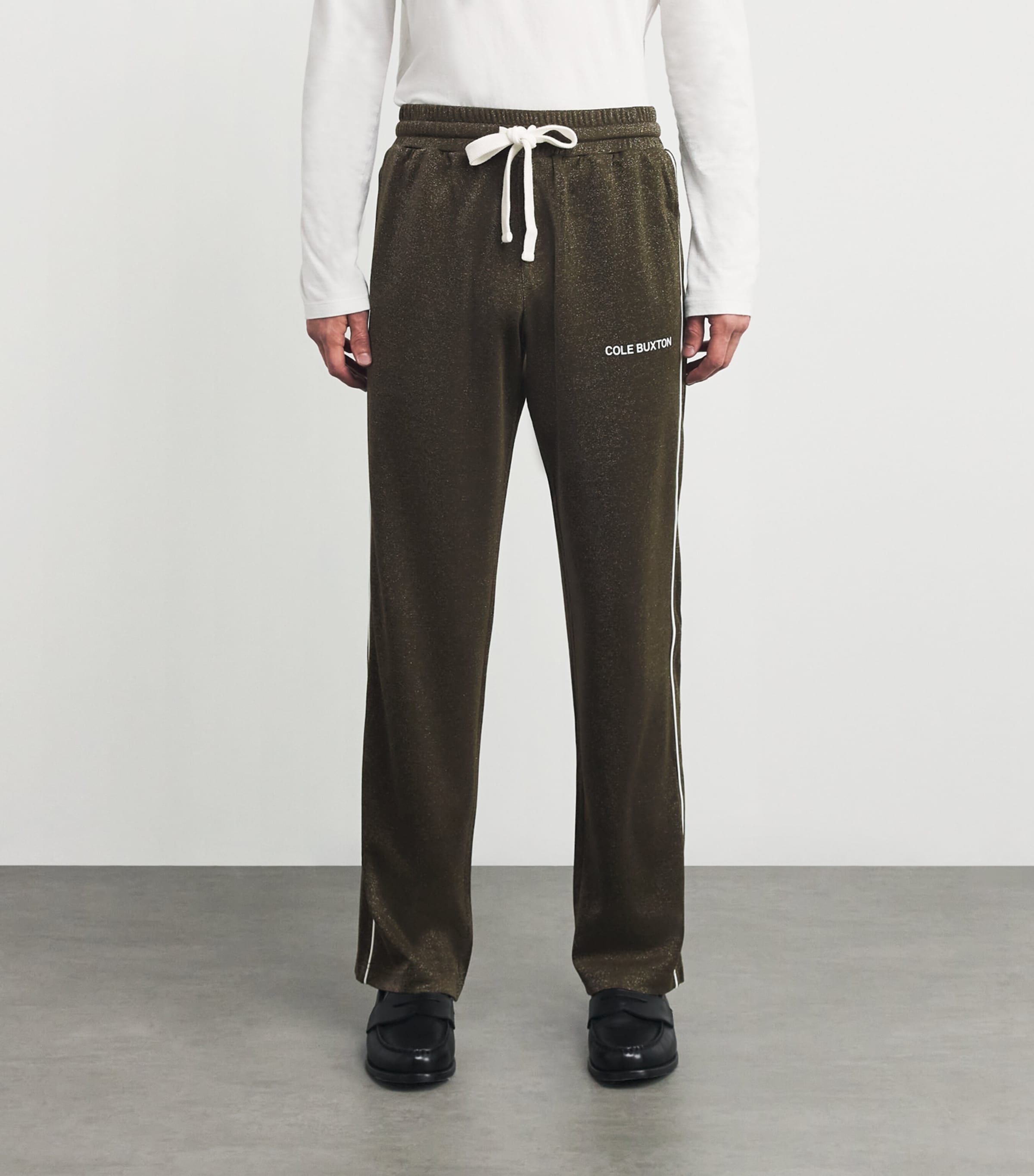 Glitter Track Trousers 680 KHAKI Image 3