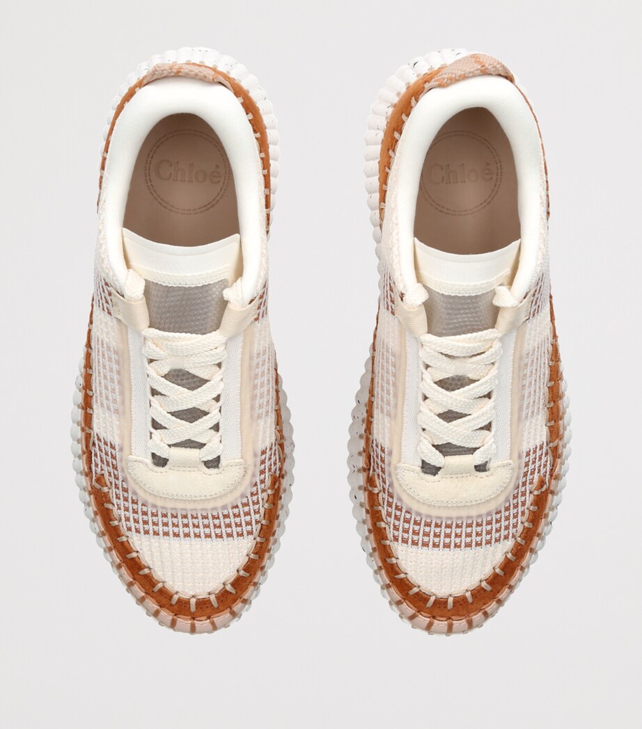 Chloé Nama Runner Sneakers Brown Image 4