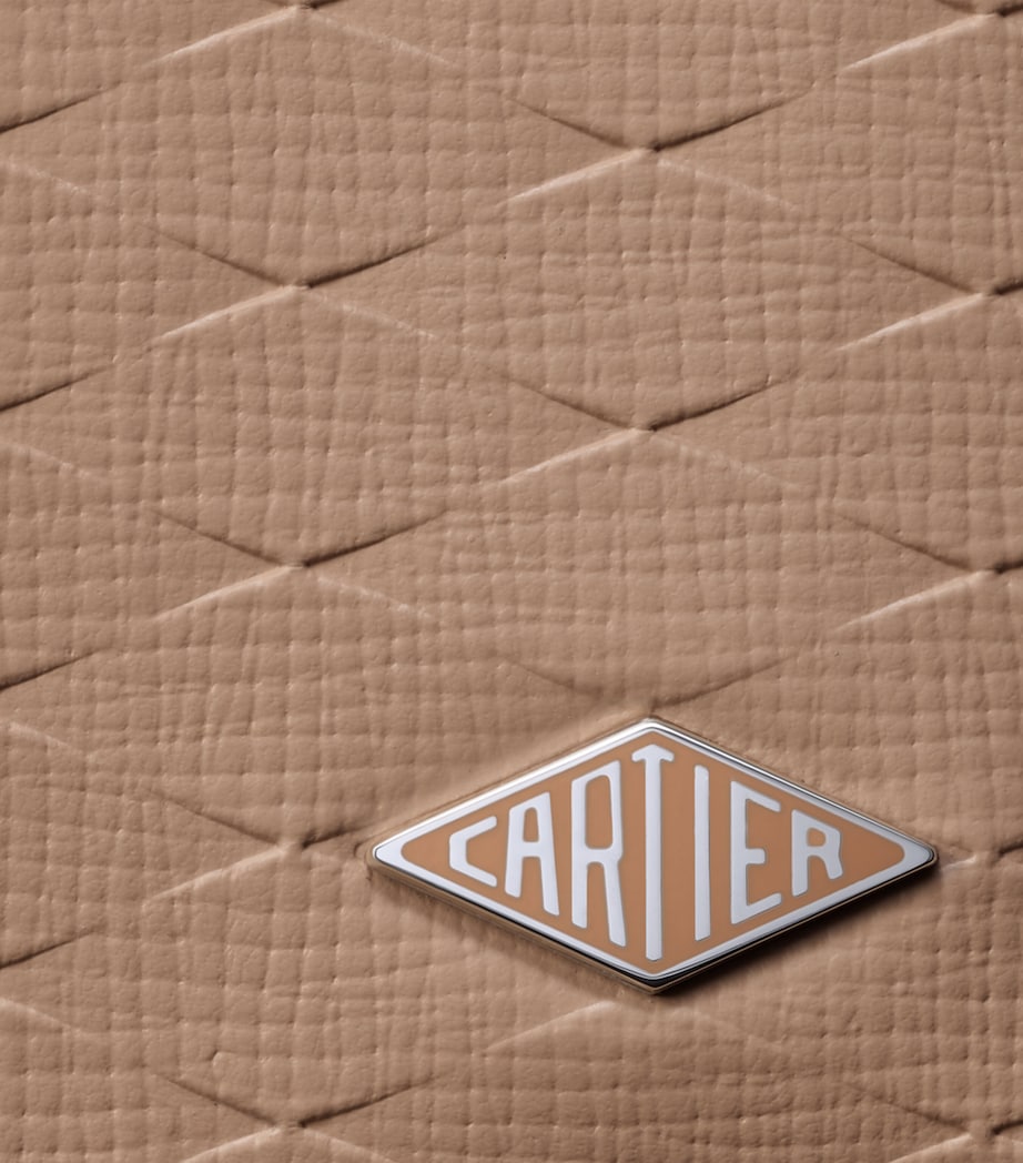 Cartier Leather Cartier Losange Card Holder Beige Image 6