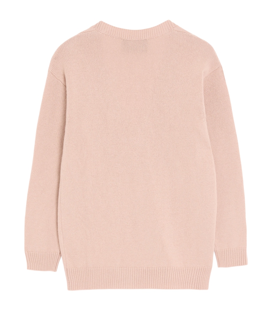 Valentino Womens Cashmere V-Neck Sweater Image 2