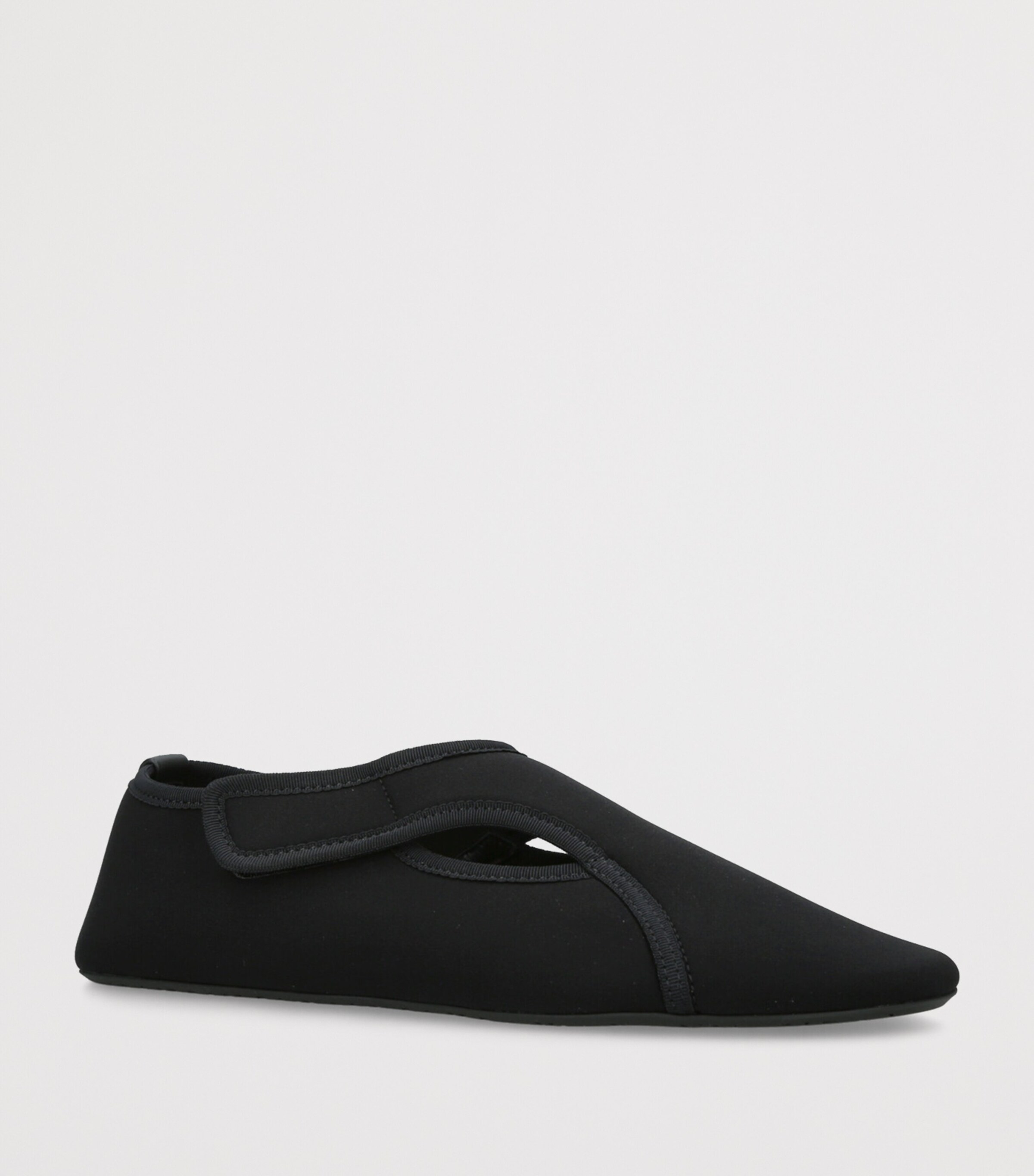 Neoprene Ballet Flats BLACK Image 3
