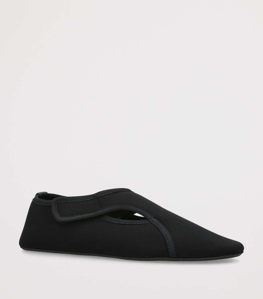 Neoprene Ballet Flats BLACK Image 3