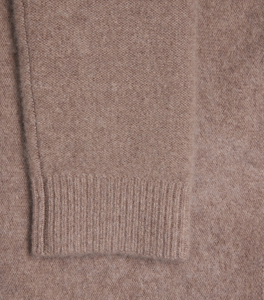 Vince Womens Boiled Cashmere Sweater H Doe Image 6