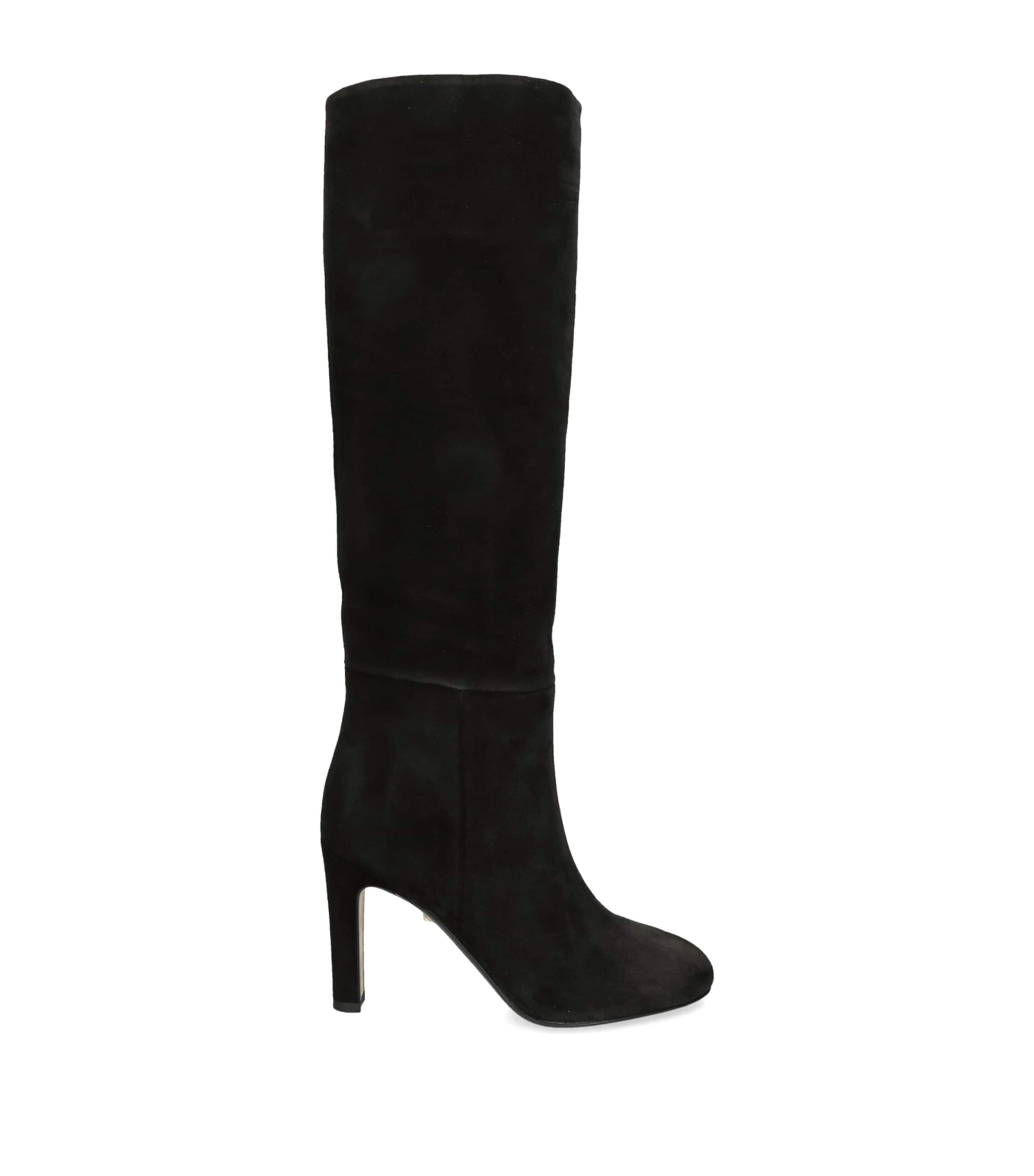 Alevì Suede Auryn Knee High Boots 95 Black Image 1