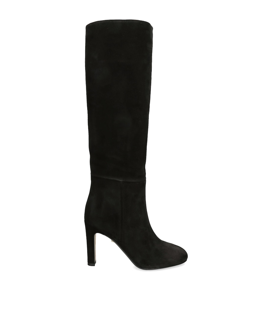 Alevì Suede Auryn Knee High Boots 95 Black Image 1