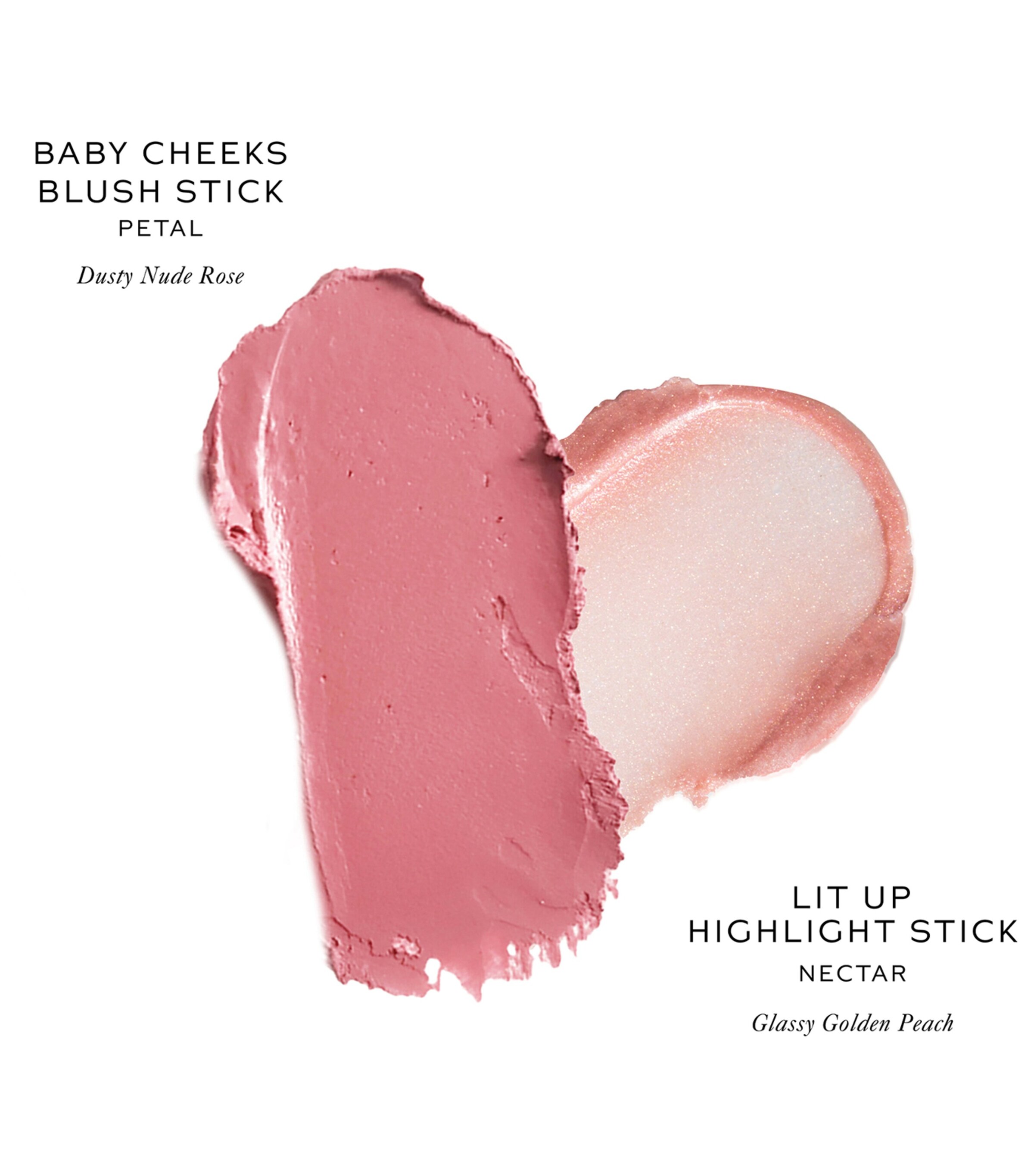 Westman Atelier Baby Cheeks Blush and Lit Up Highlighter Duo Image 2