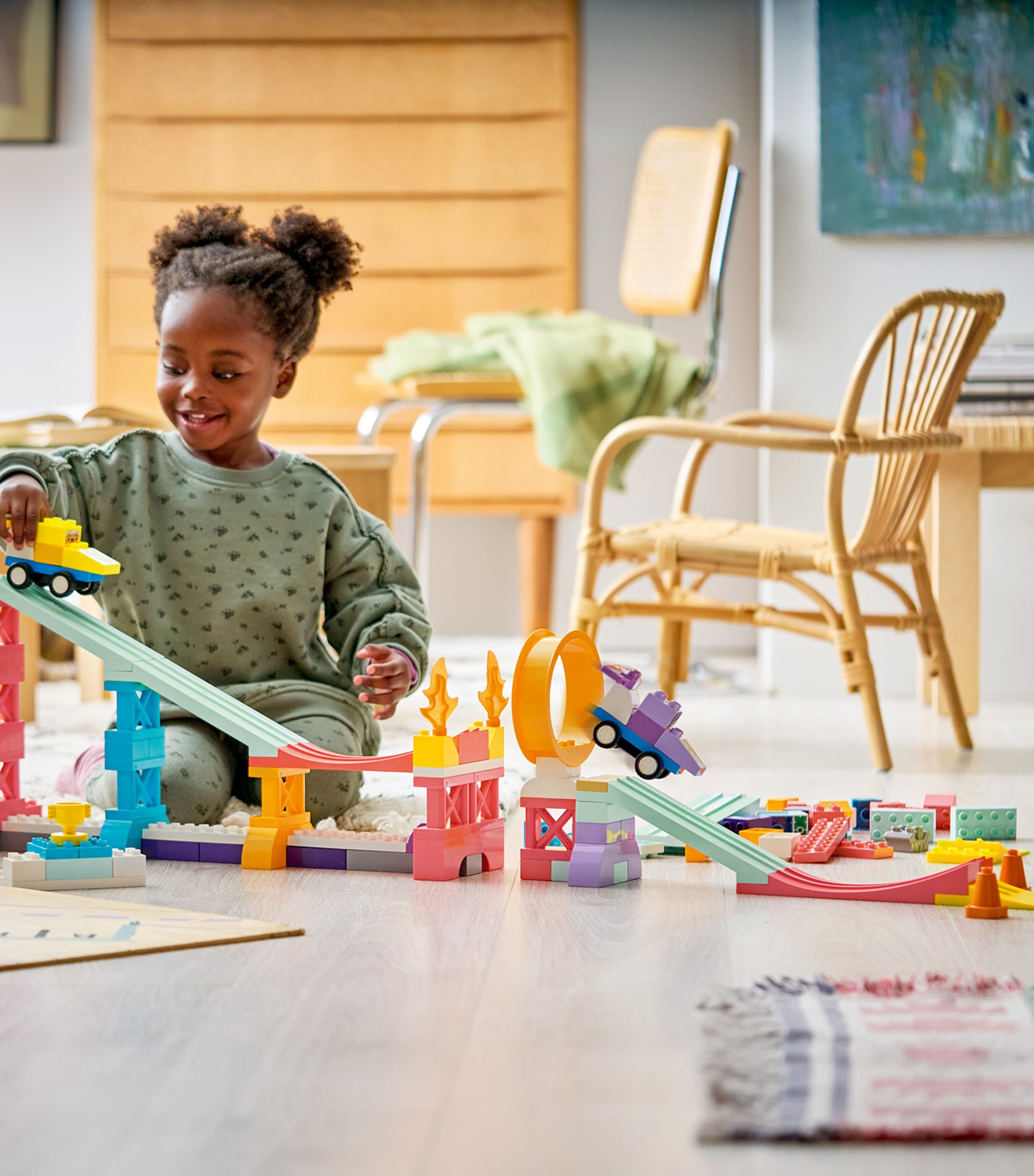 Lego DUPLO 3 in 1 Creative Ramps with Vehicles 10478 | Harrods UK
