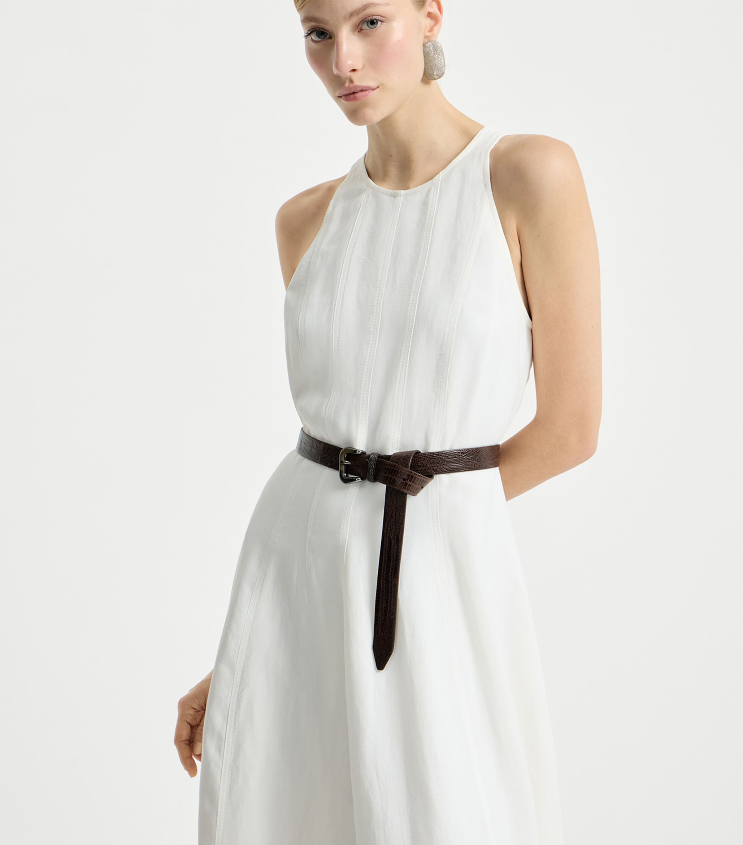 open lace back dress Twill Double-Pleat Pants  Premier