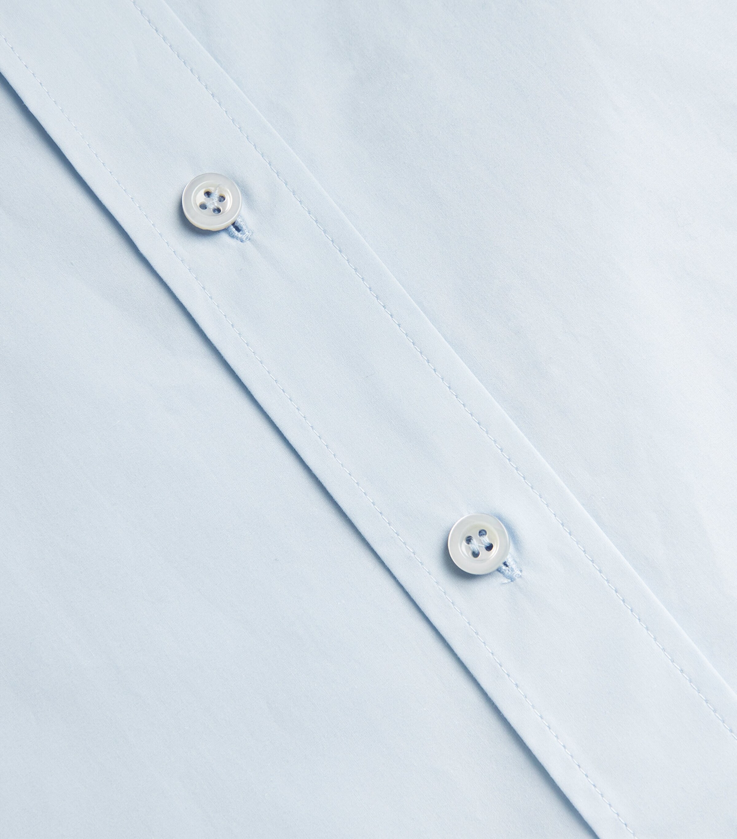 FRAME Womens The Exaggerated Oversized Shirt Light Chambray Image 5