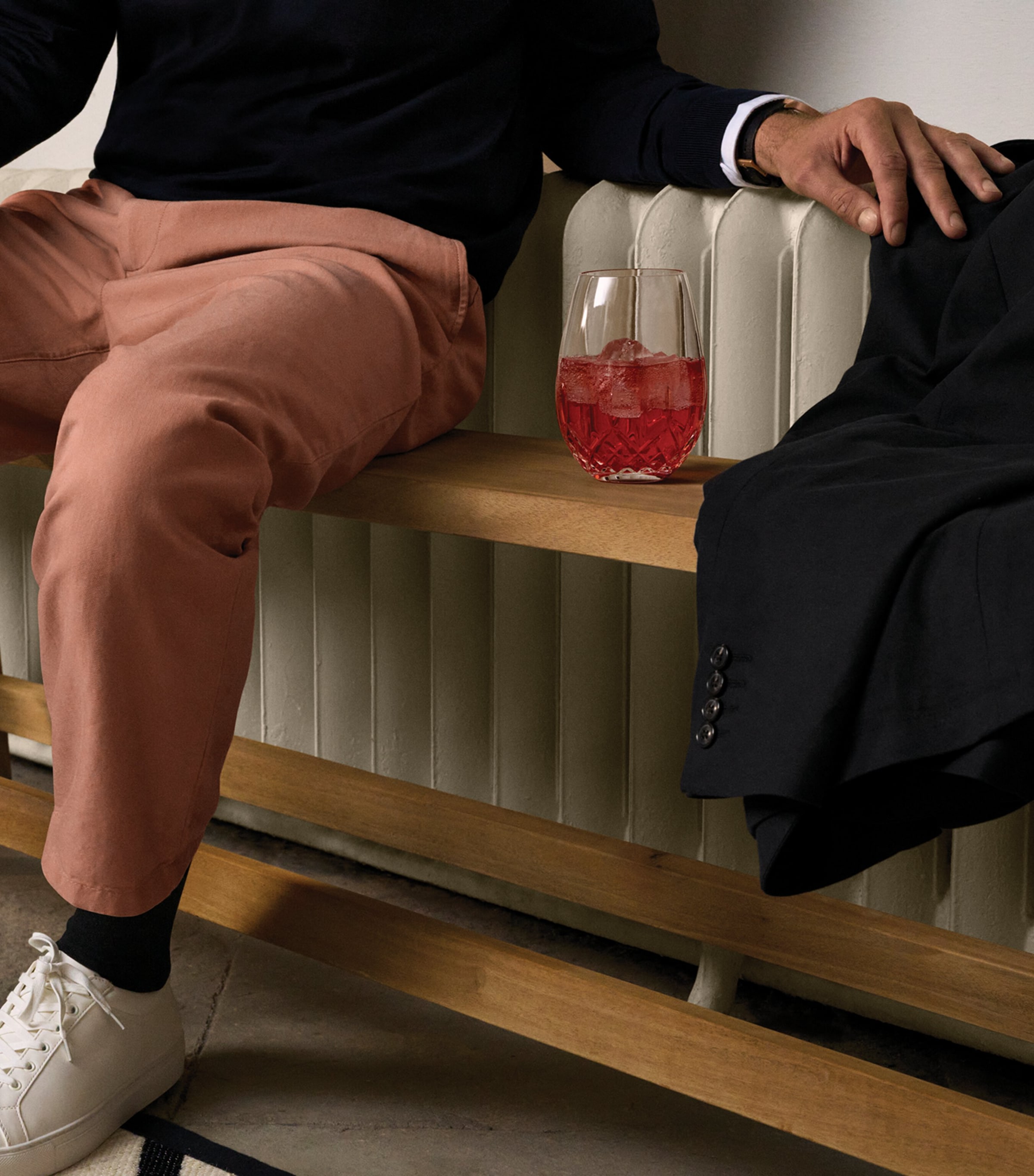 Set of 2 Lismore Essence Stemless Red Wine Glasses (610ml) CLEAR Image 2