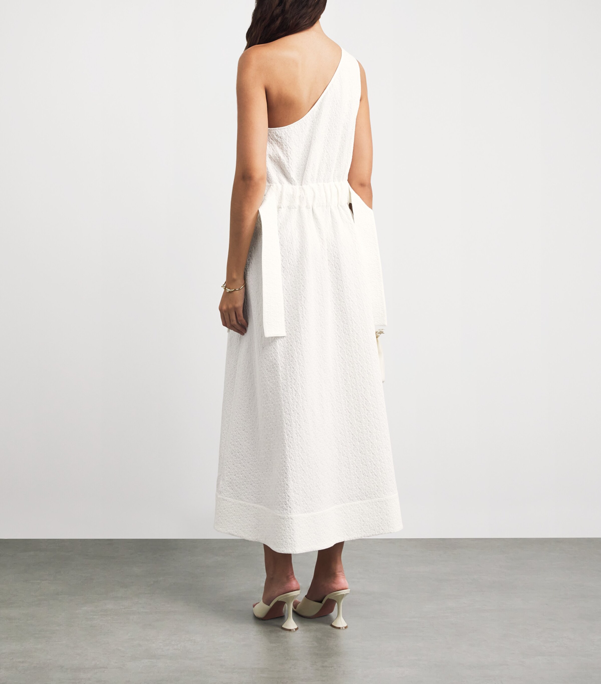 Tory Burch Womens Belted Maxi Dress Image 4