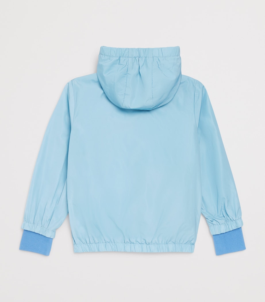 Hooded Jacket (2-14 Years) 606AZURE-BLUE Image 2