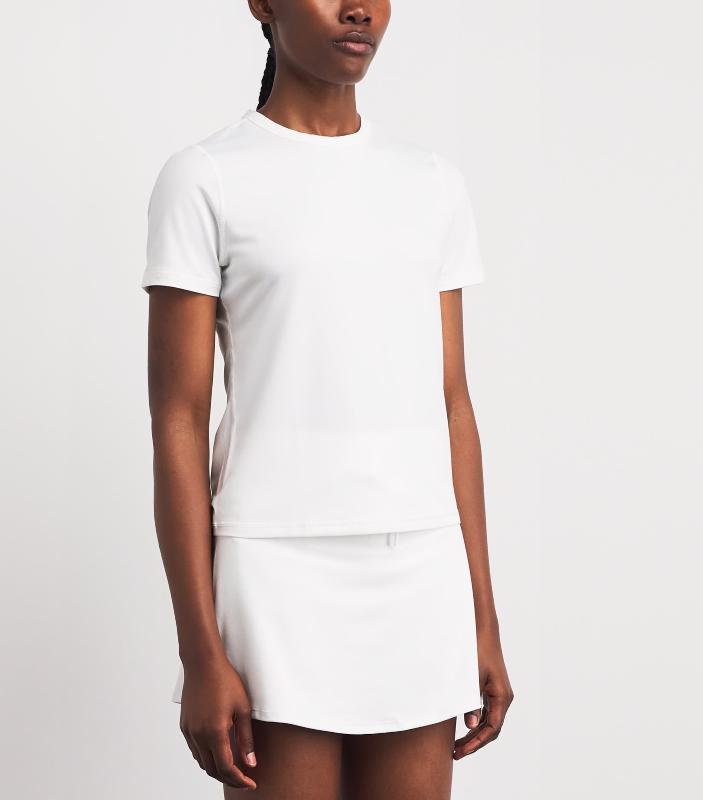 VUORI Womens Lux T-Shirt White Image 4
