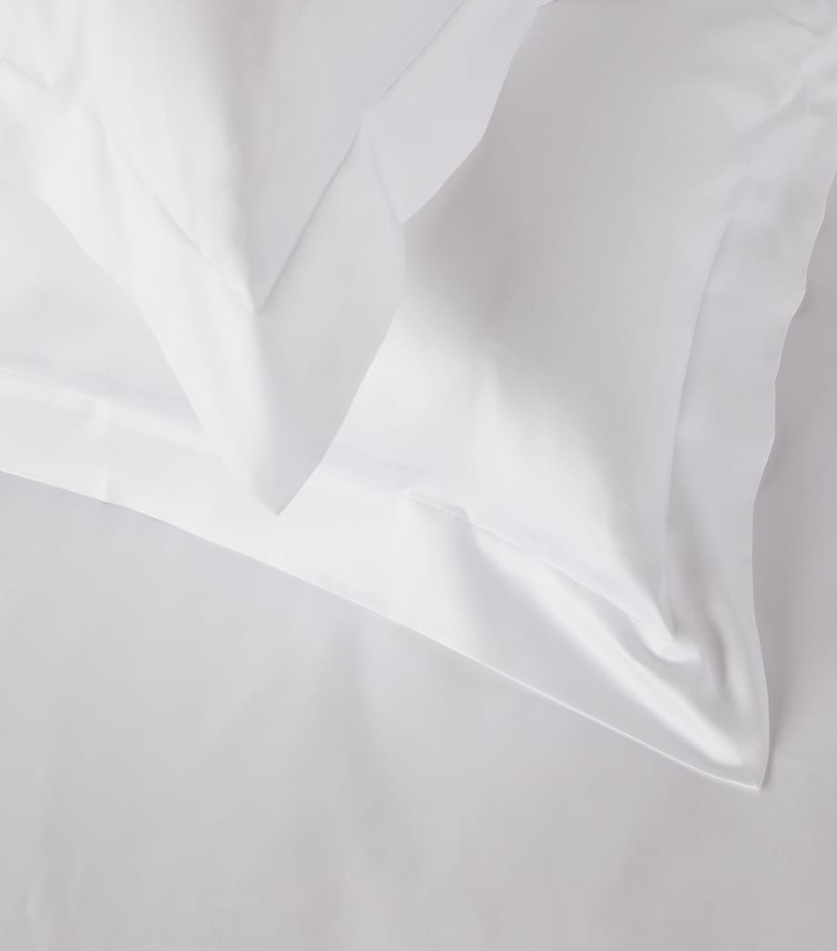 Capela Oxford Pillowcase (50cm x 75cm) WHITE Image 5