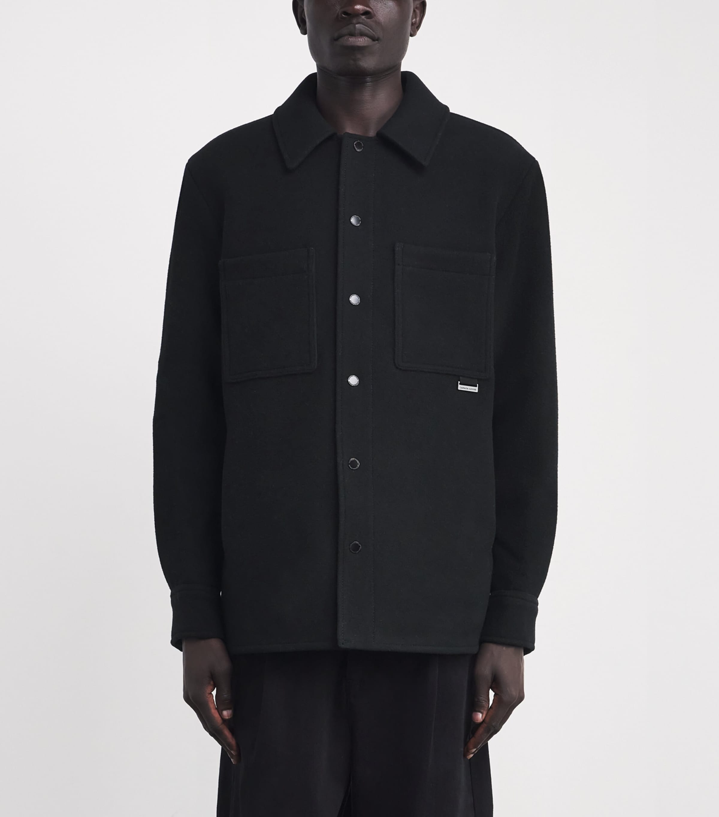 Wool-Cashmere-Blend Atkinson Overshirt 9061 Image 3