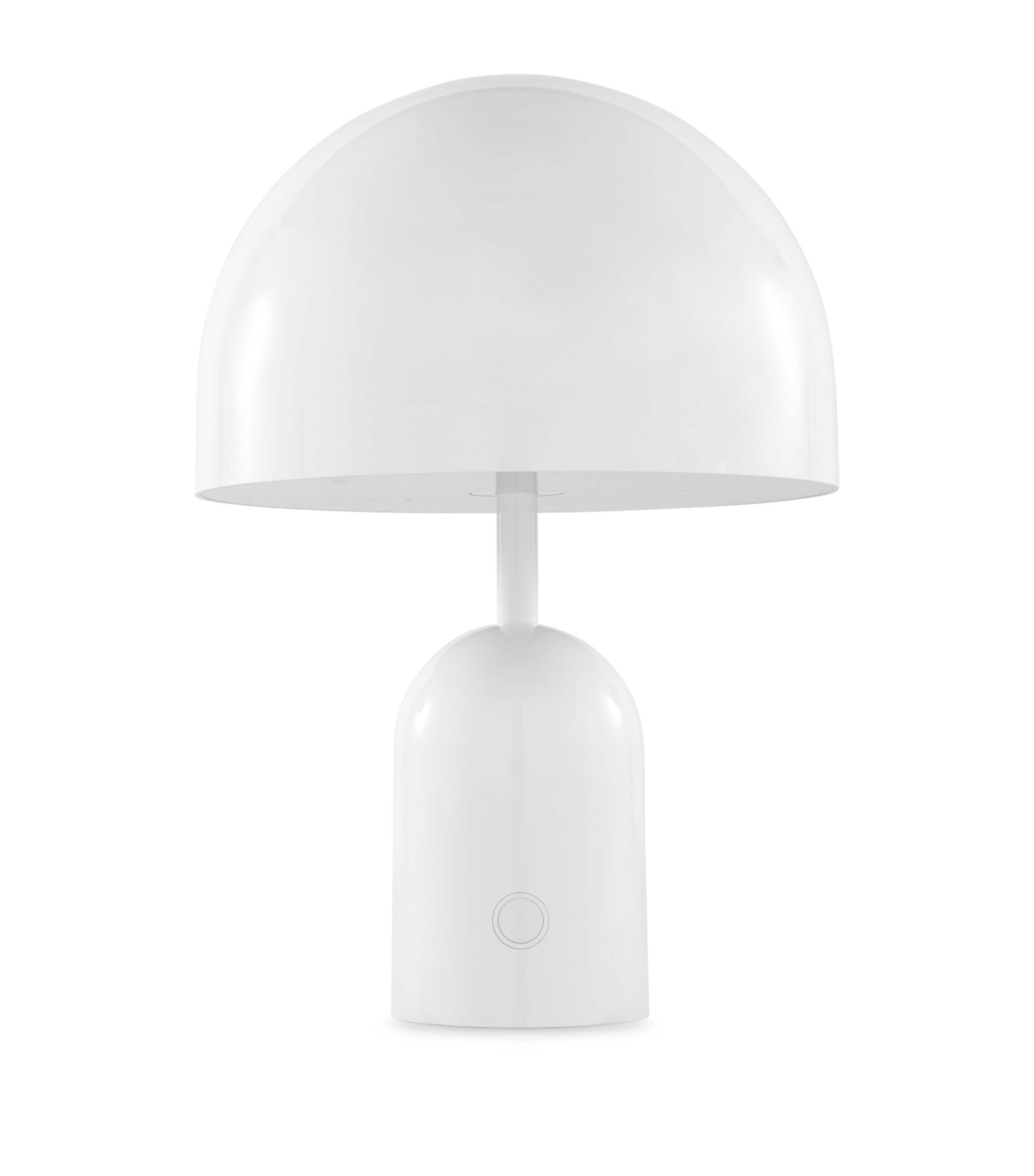 Portable Bell Table Lamp WHITE Image 2