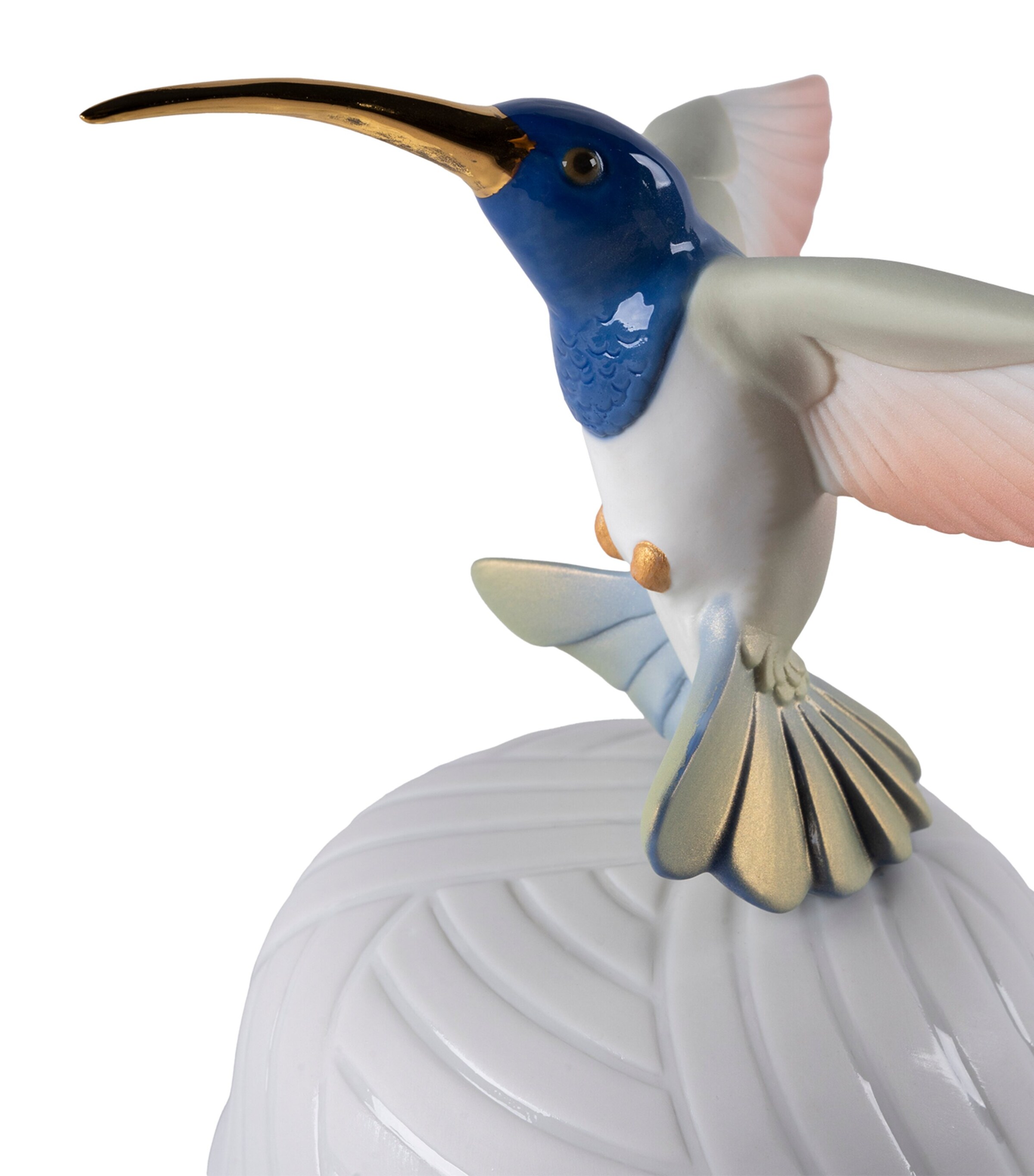 Lladró Porcelain Hummingbird Box Image 6
