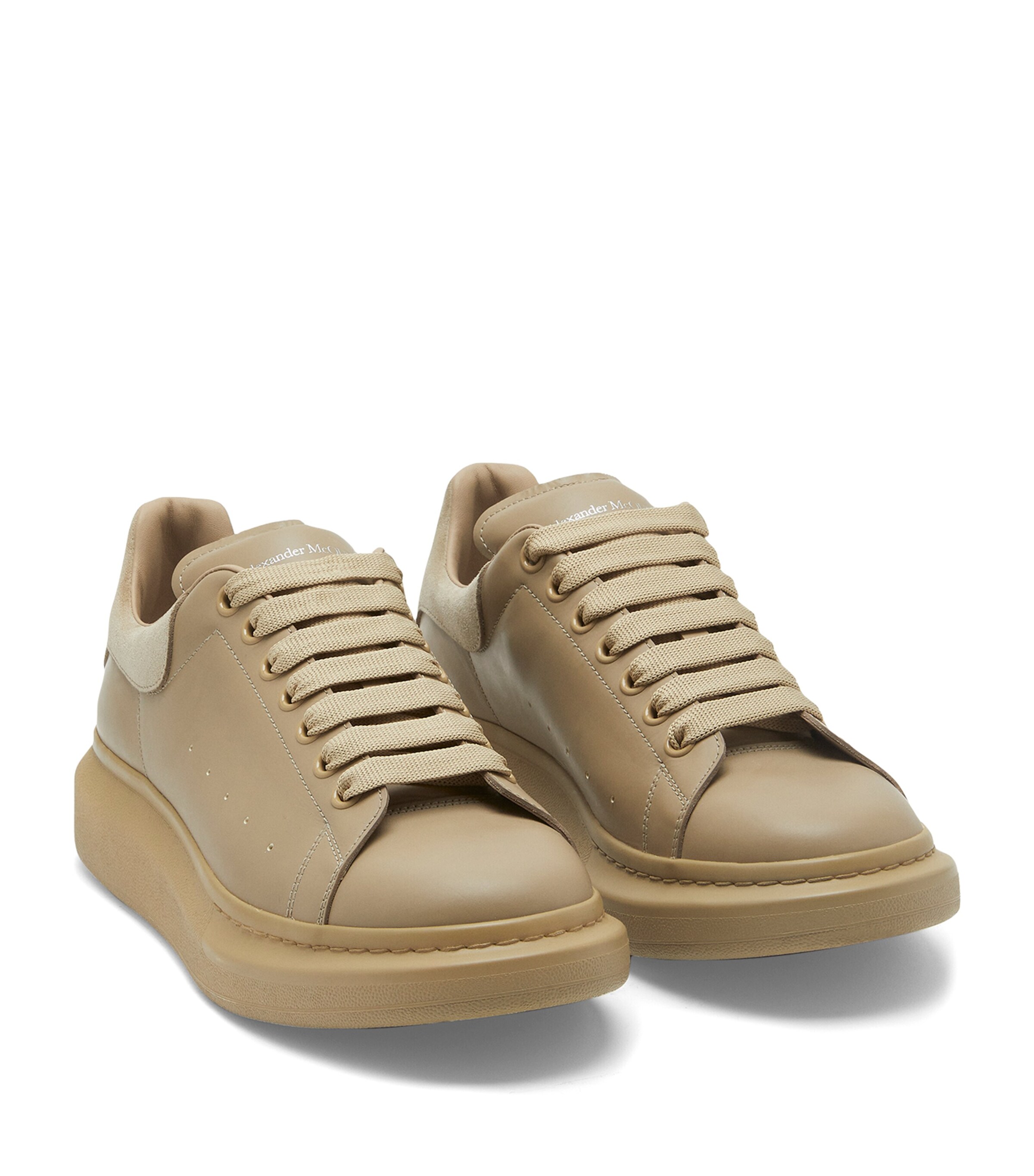 Alexander McQueen Leather Oversized Sneakers Harrods HK