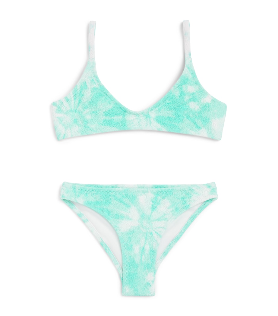 Lison Paris Taha Tie-Dye Bikini (8-14 Years) Aqua Tie Dye Image 1