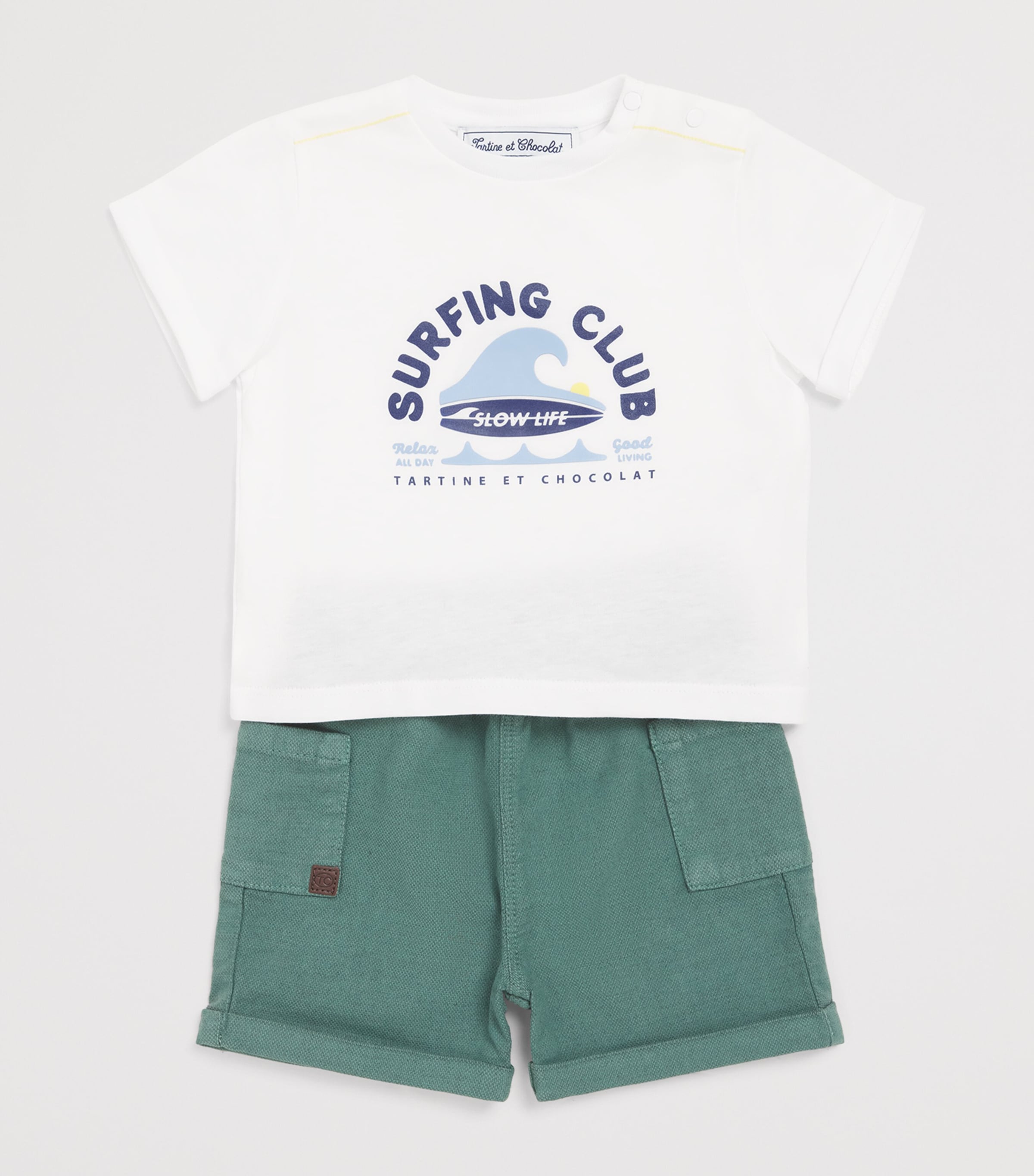 Tartine et Chocolat Chino Shorts (3 Months-4 Years) Image 3