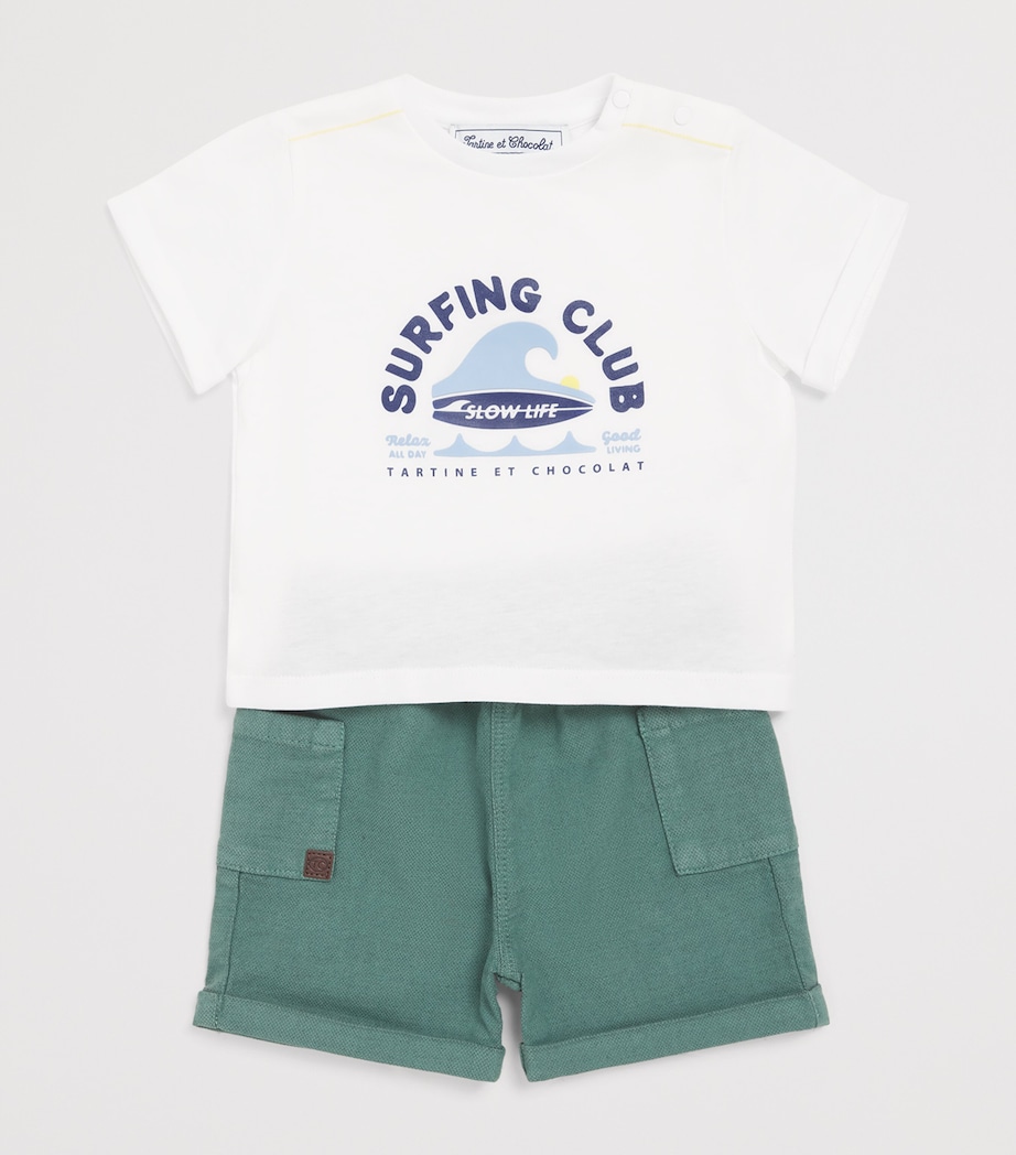 Tartine et Chocolat Chino Shorts (3 Months-4 Years) Image 3