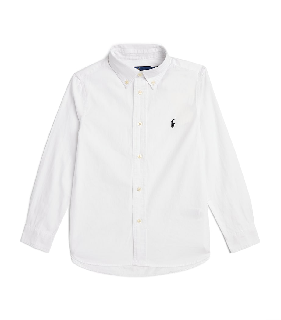 Blake Oxford Shirt (3-4 Years) WHITE Image 1