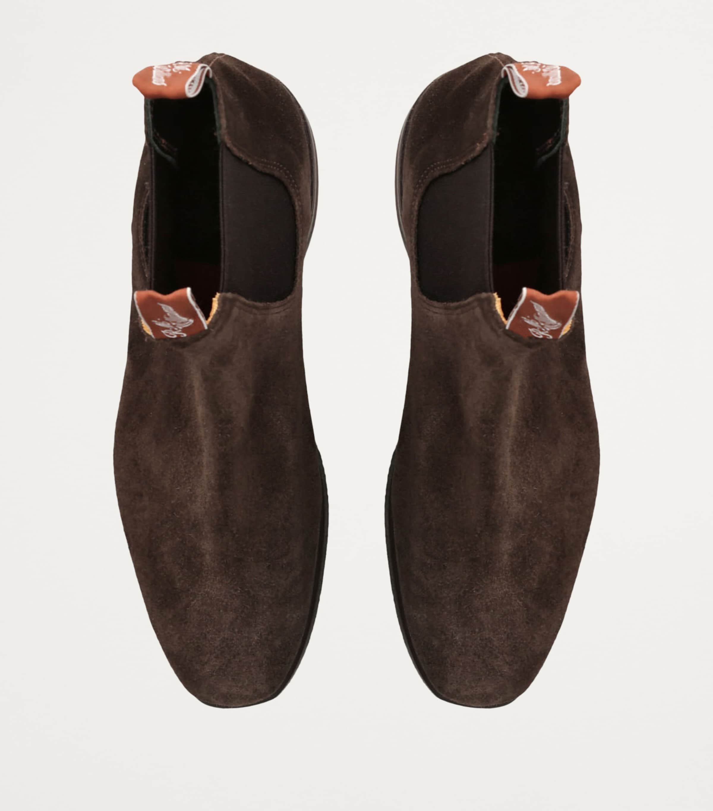 Suede Ankle Boots BROWN Image 4