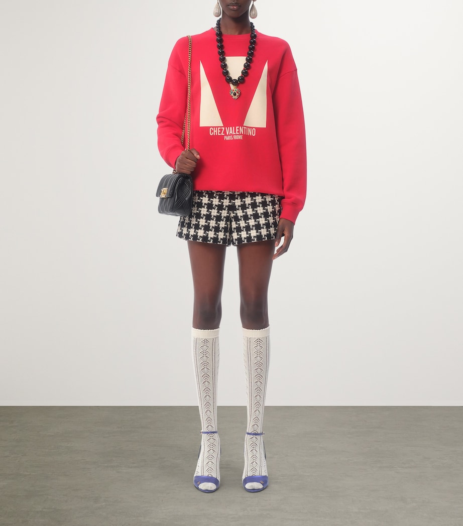 Cotton Logo Sweatshirt R9B Image 7