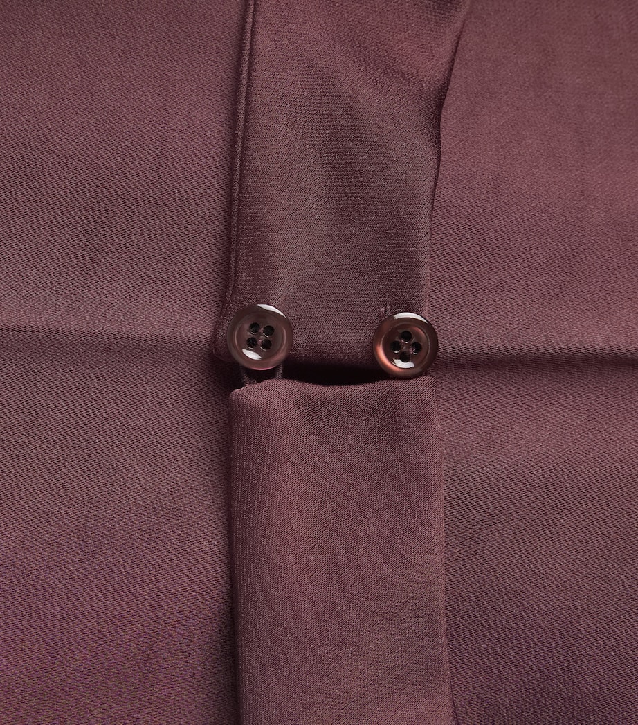 Satin Jumpsuit AUBERGINE Image 5