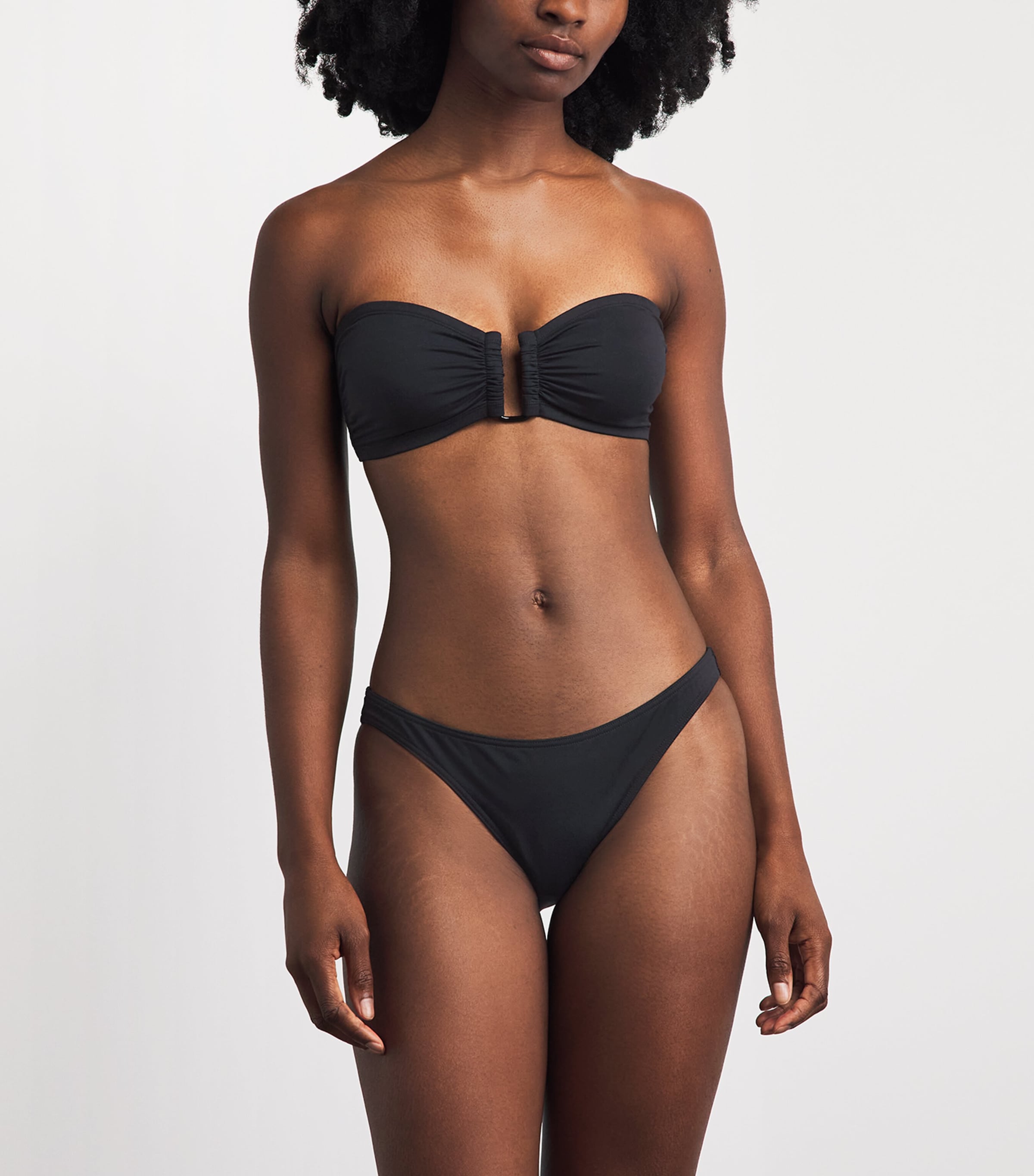 Eres Womens Show Bandeau Bikini Top Noir Nn Image 2