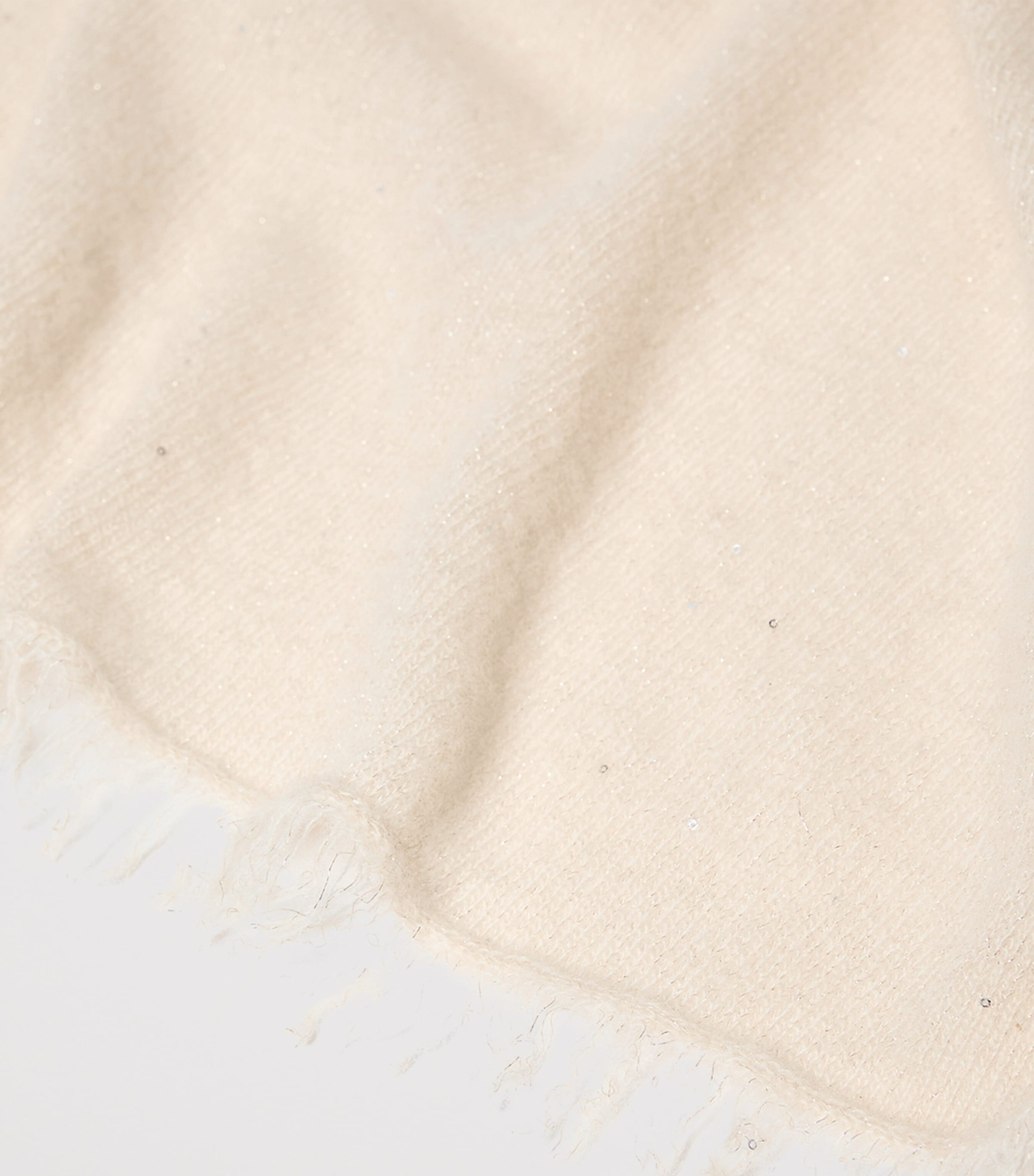Marella Wool-Cashmer-Blend Scarf Cream Image 3