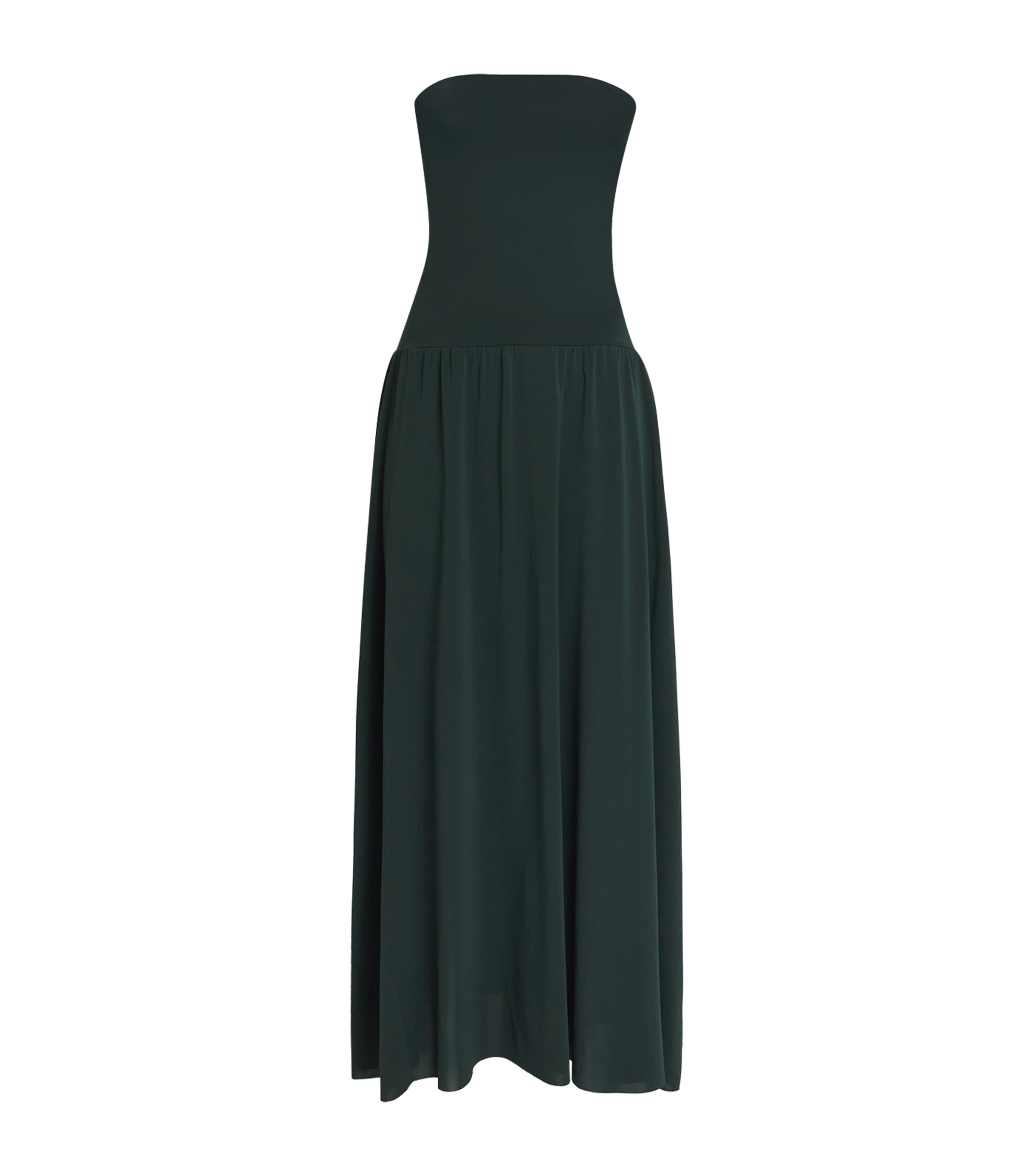 Crepe Jersey Oda Maxi Dress SCARABEE (01548) Image 1