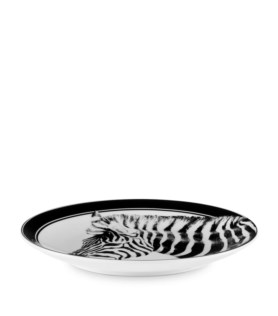 Set of Two Zebra Dessert Plates (19cm) UZ004 ZEBRA Image 4