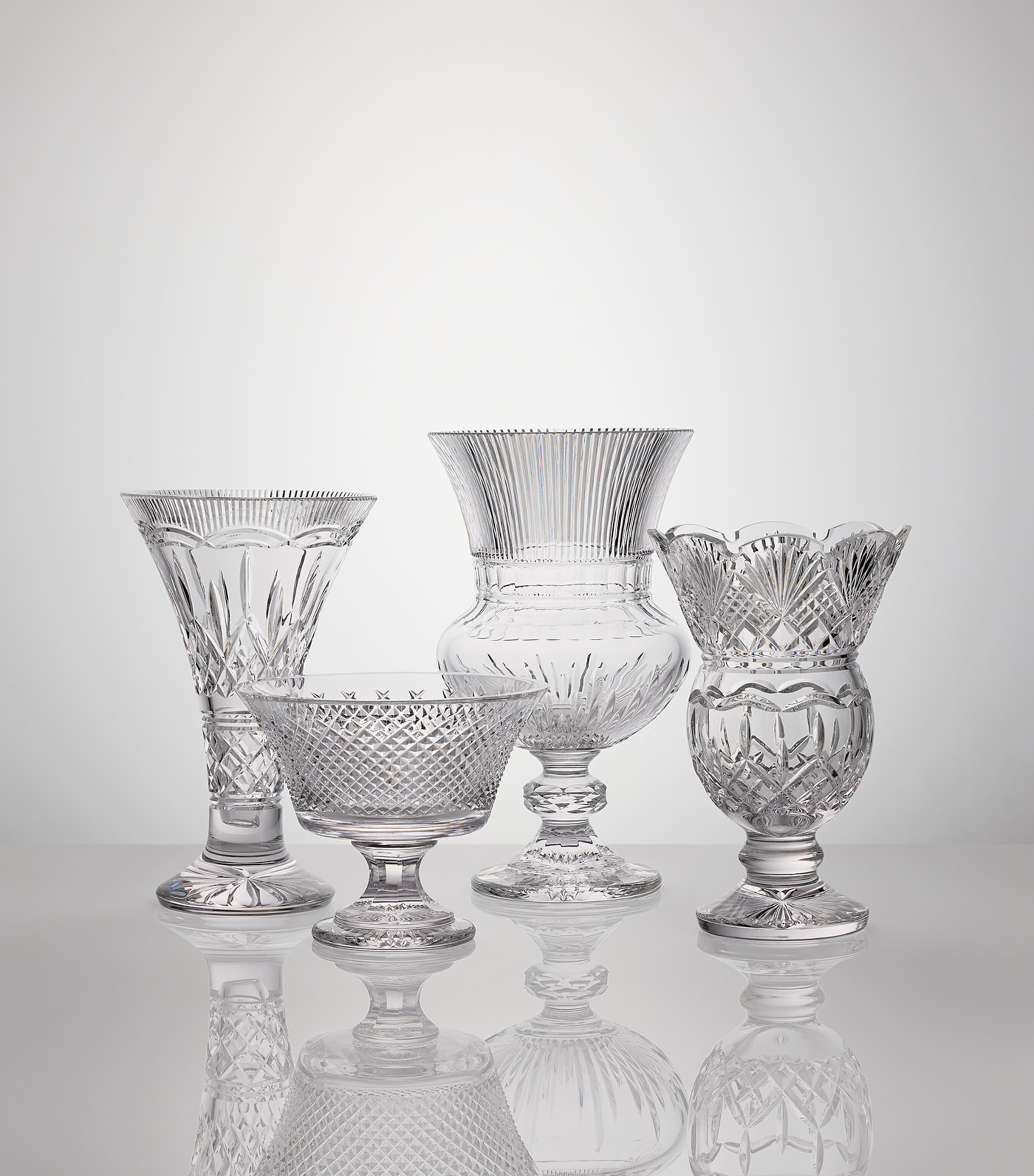 Mastercraft Heritage Alana Centrepiece Bowl (25cm) CLEAR Image 2