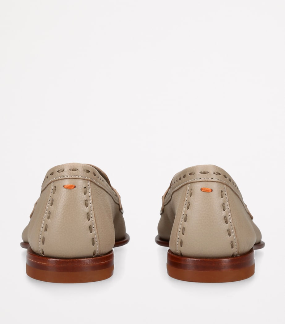 Leather Marlene Loafers OTHER Image 2