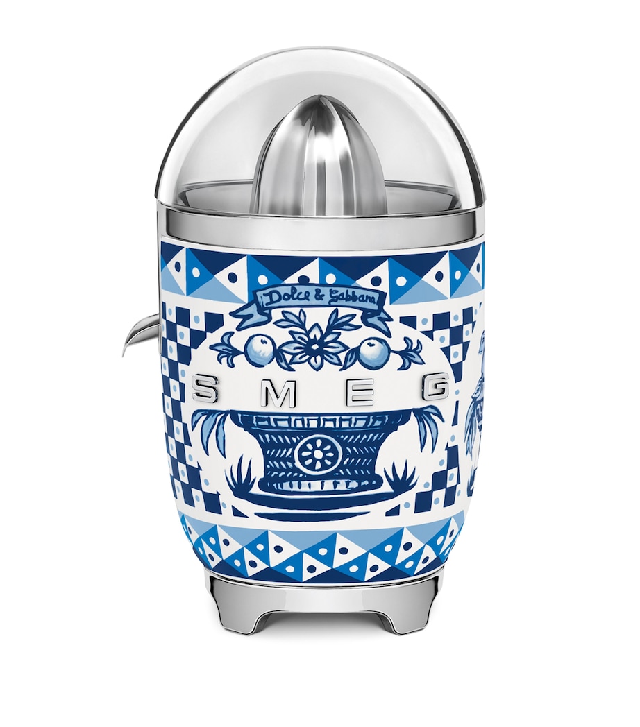 x Dolce & Gabbana Blu Mediterraneo Citrus Juicer WHITE & BLUE Image 1