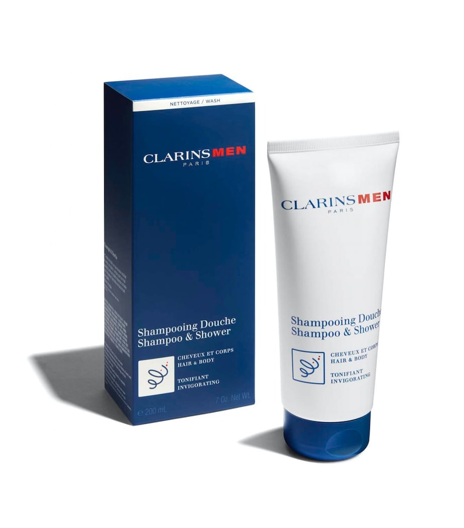 Clarins ClarinsMen Shampoo & Shower (200ml) Beige Image 6