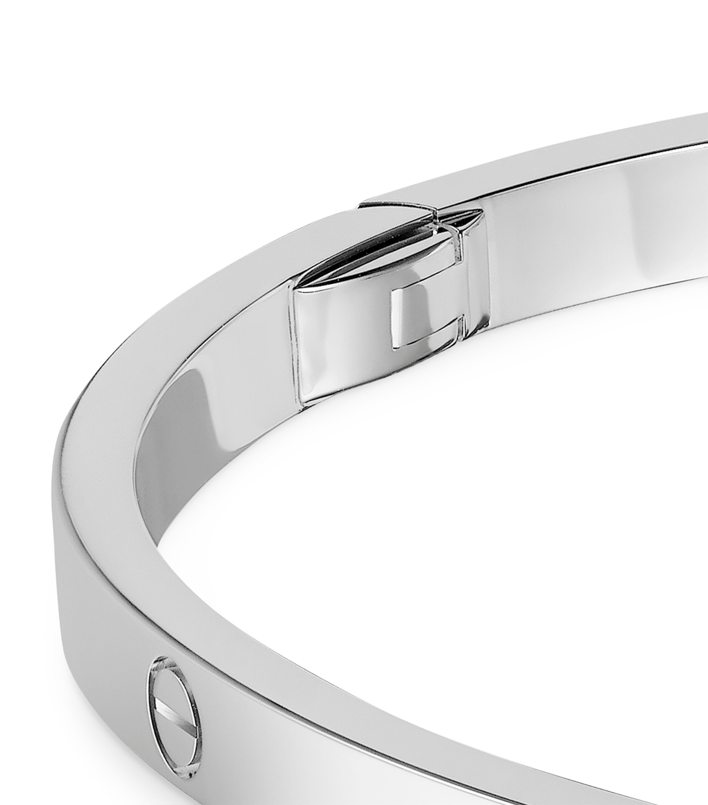 Cartier Small White Gold LOVE Bracelet White Gold Image 4