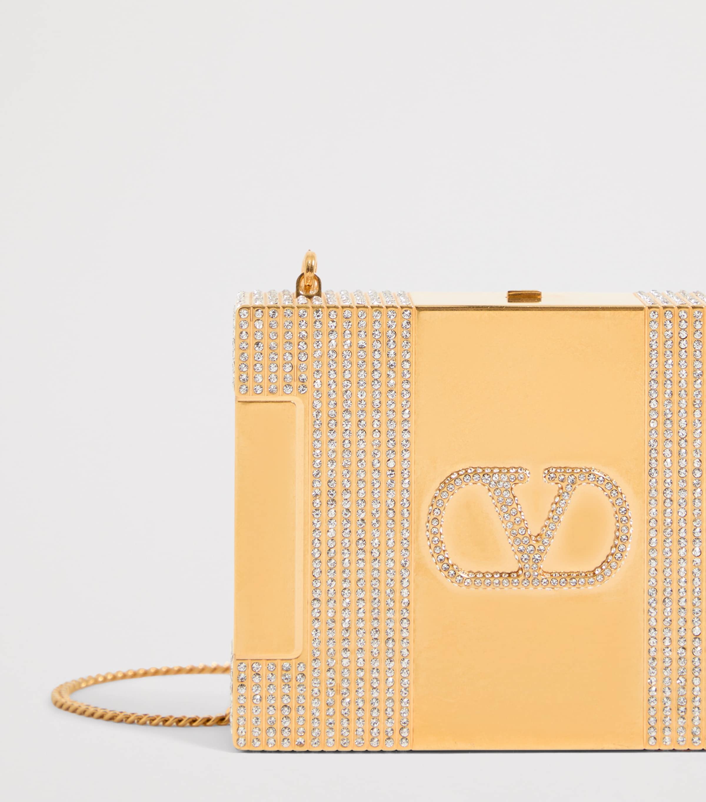Valentino Garavani Mini Metal Minaudiere Top Handle Bag Image 6