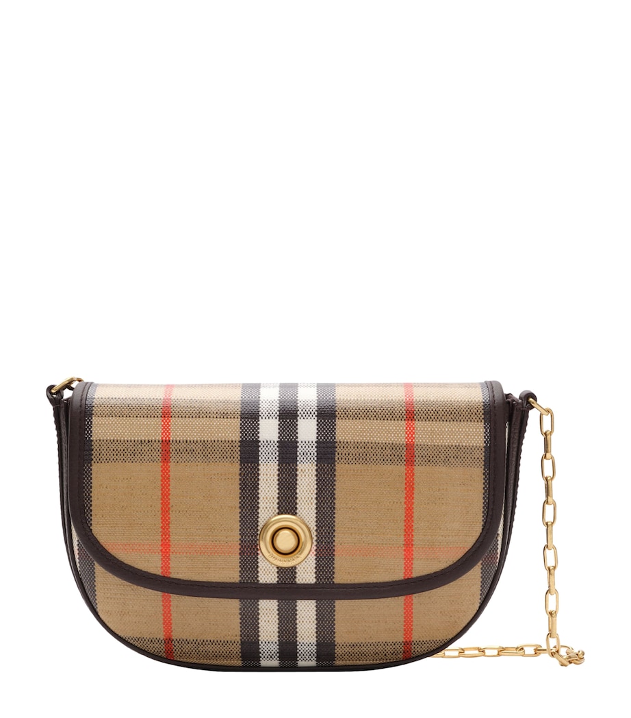 Burberry Mini Highlands Chain Cross-Body Bag Sand Image 1