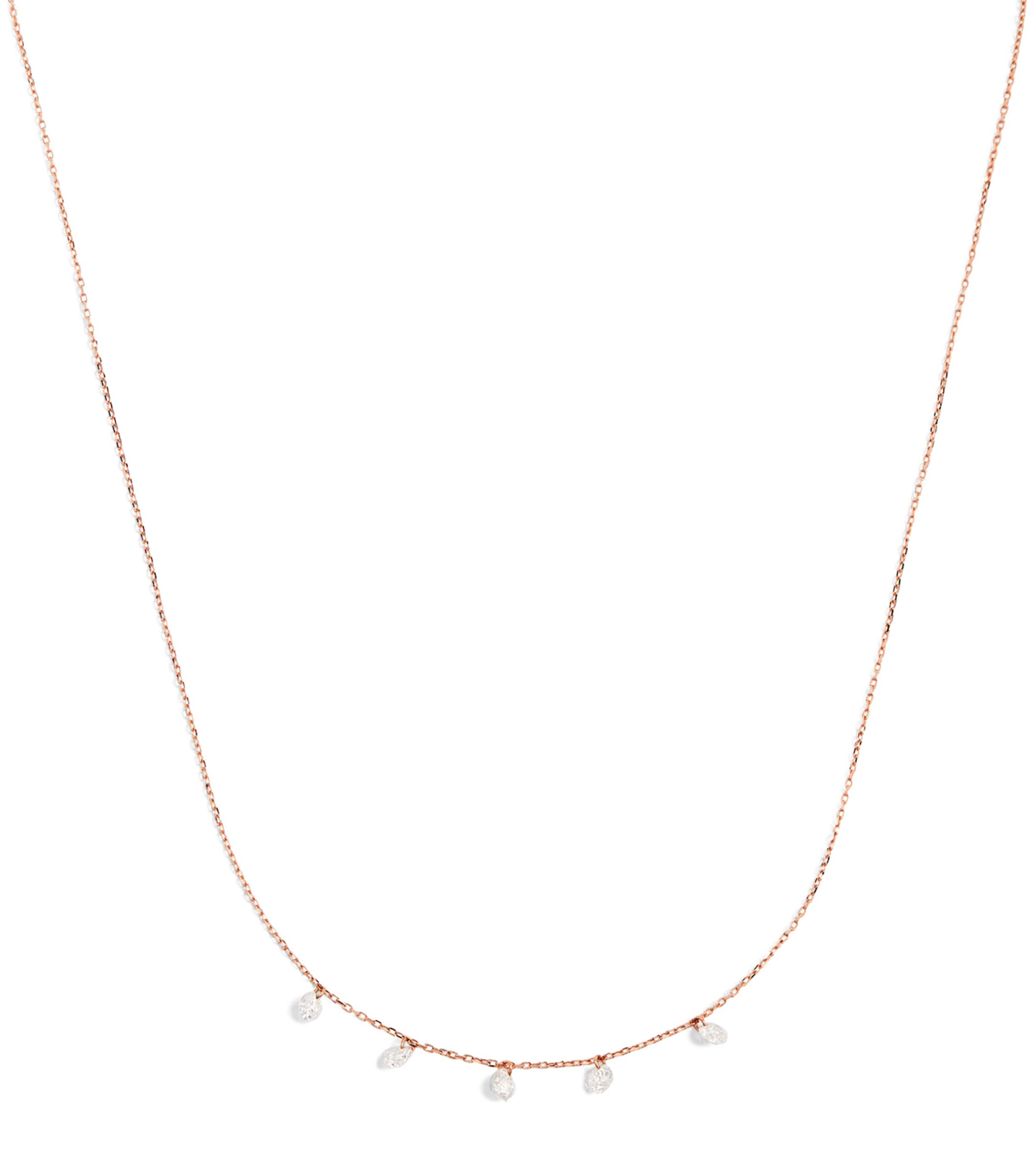 Persée Rose Gold and Diamond Danaé Necklace Rose Gold Image 1